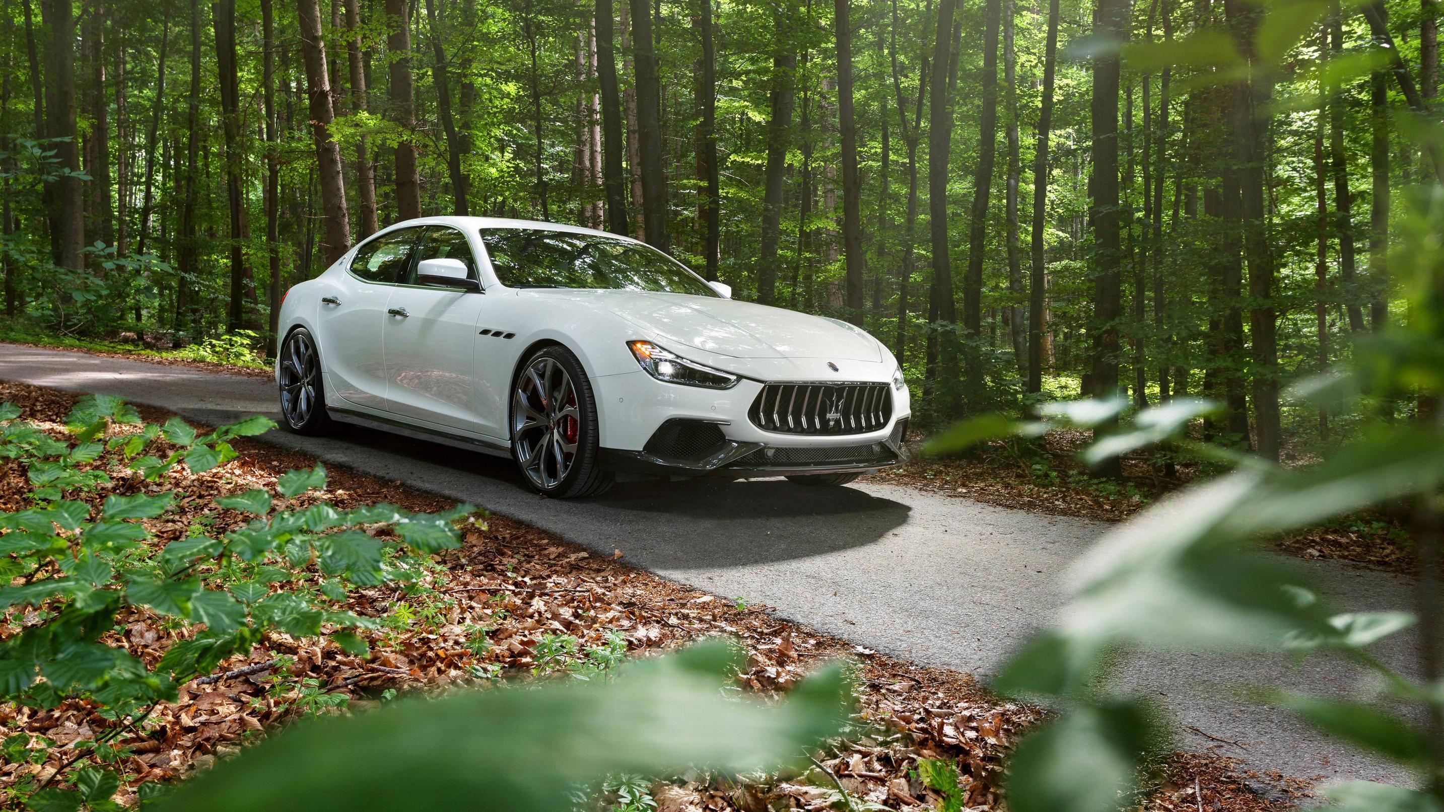 4096x2304 Novitec Maserati Ghibli GranSport 2018 4K Wallpaper