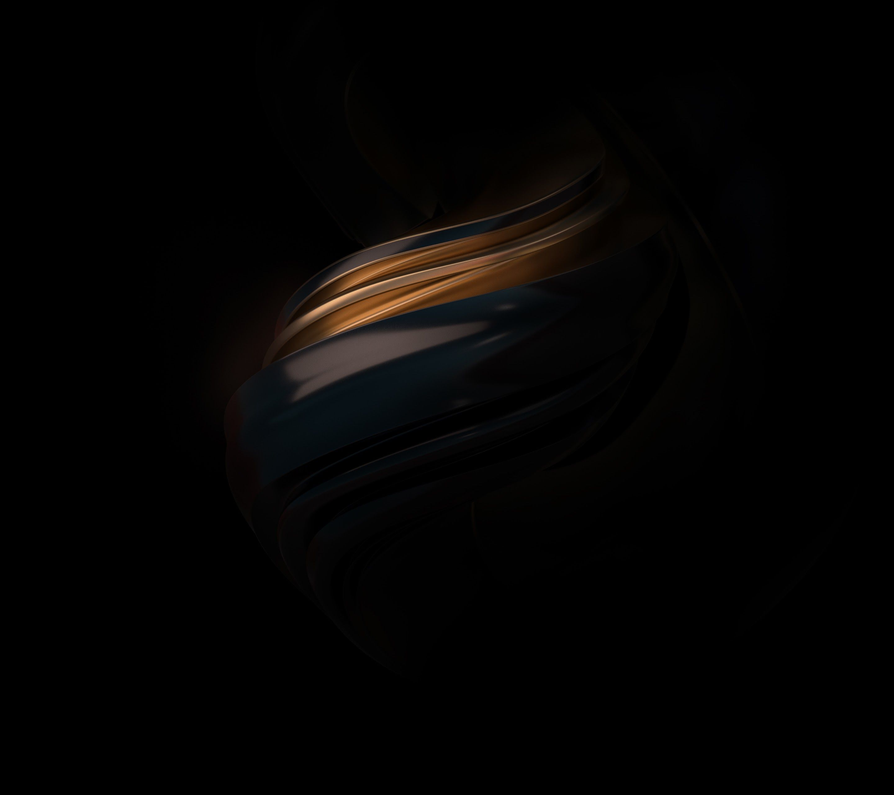 2880x2560 Huawei Mate 9 Luxury Dark Gold Abstract Stock