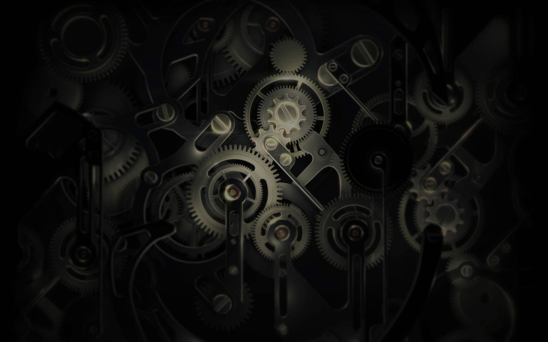1920x1200 Download Huawei Mate Dark Gears Wallpaper