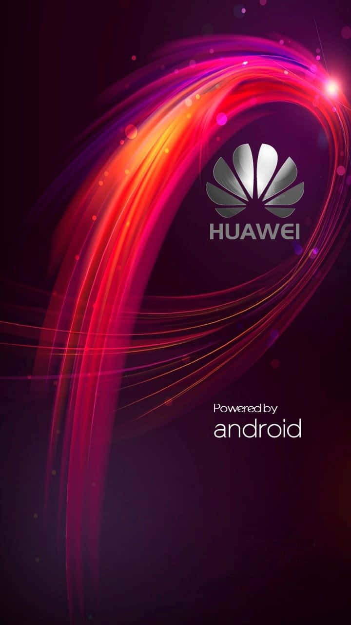 720x1280 Download Huawei Logo On A Dark Background