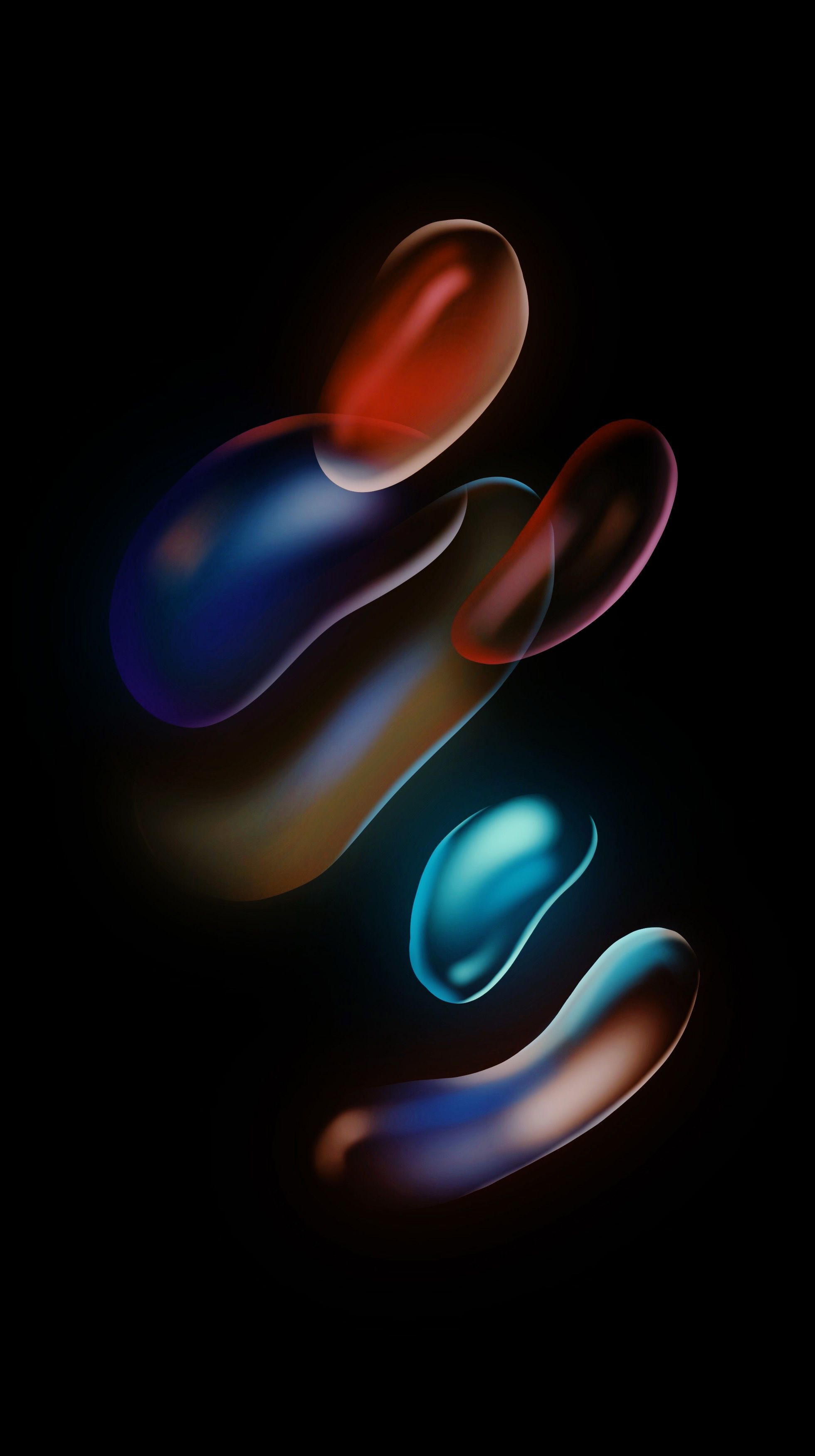 1960x3500 Huawei Mobile HD Black Wallpaper