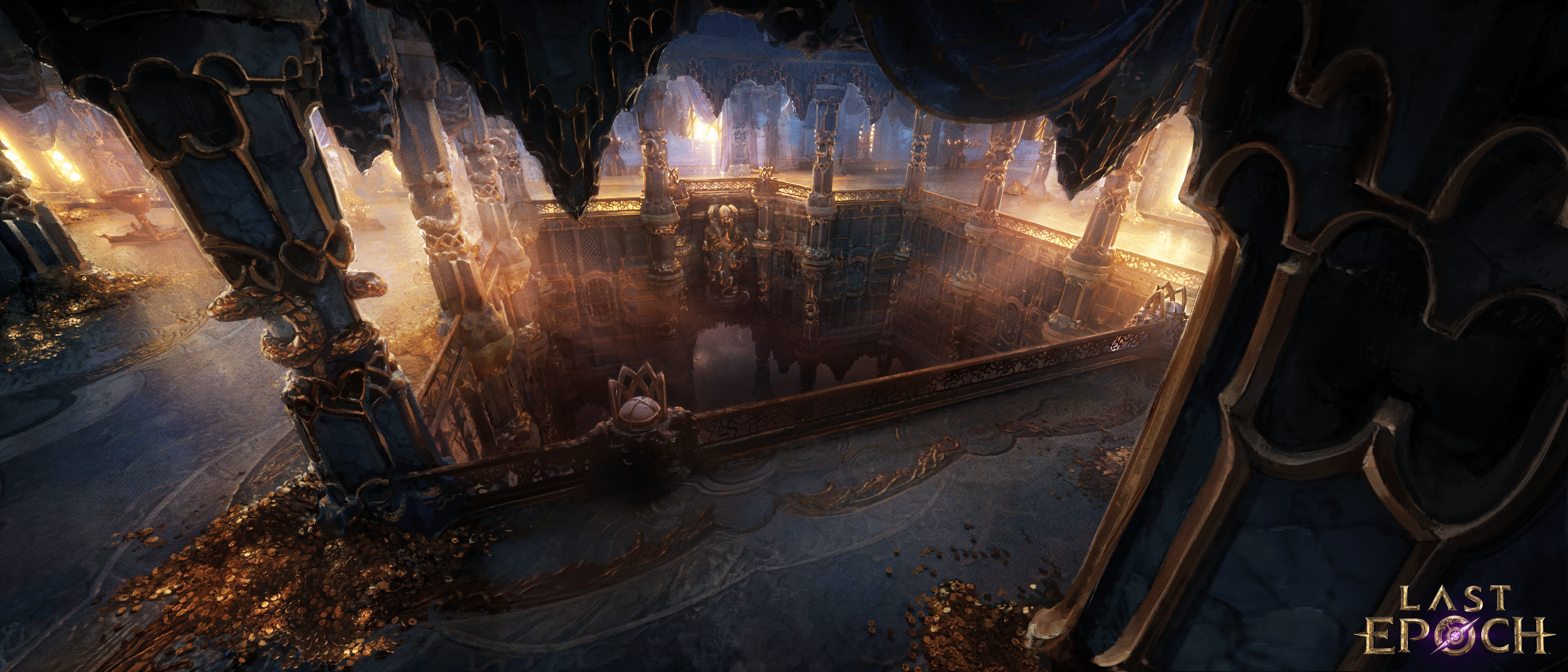 5040x2160 Last Epoch Game HD Wallpaper Cityscape Background