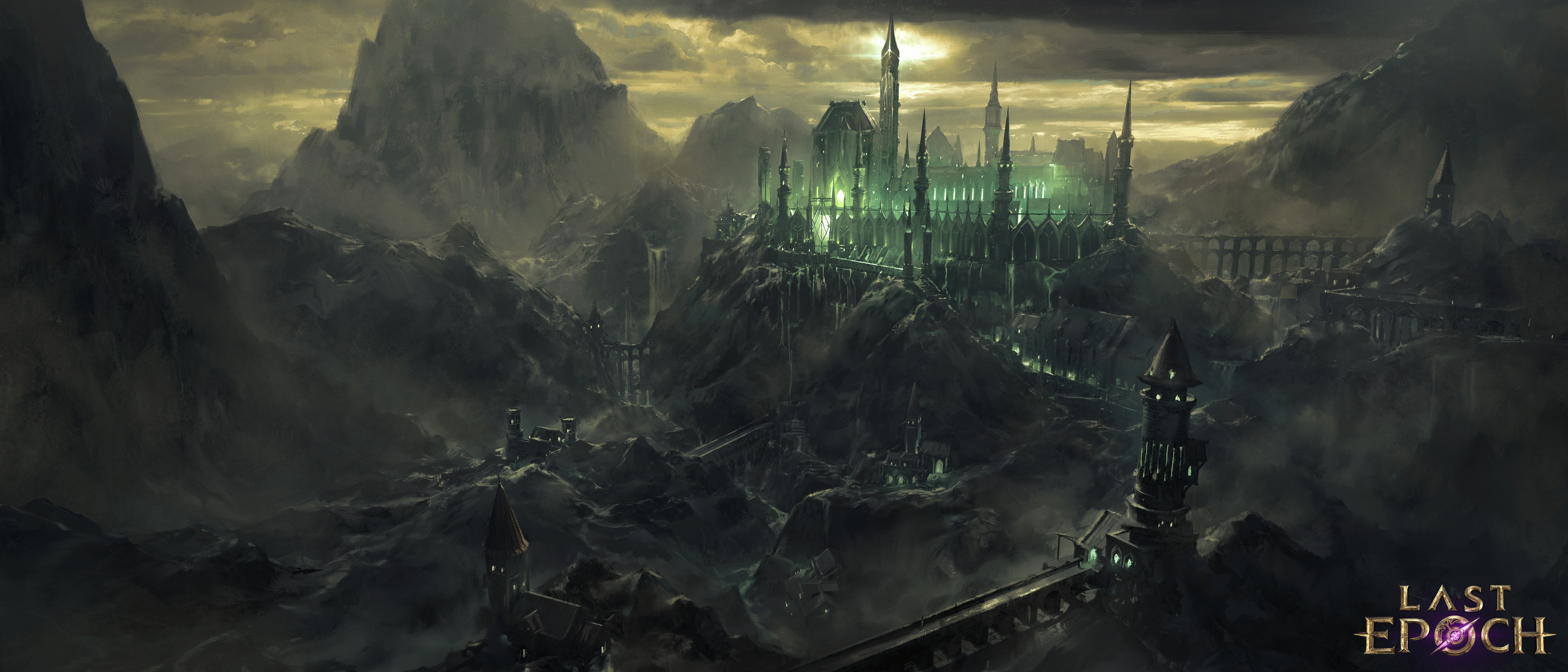5040x2160 Last Epoch Castle HD Wallpaper