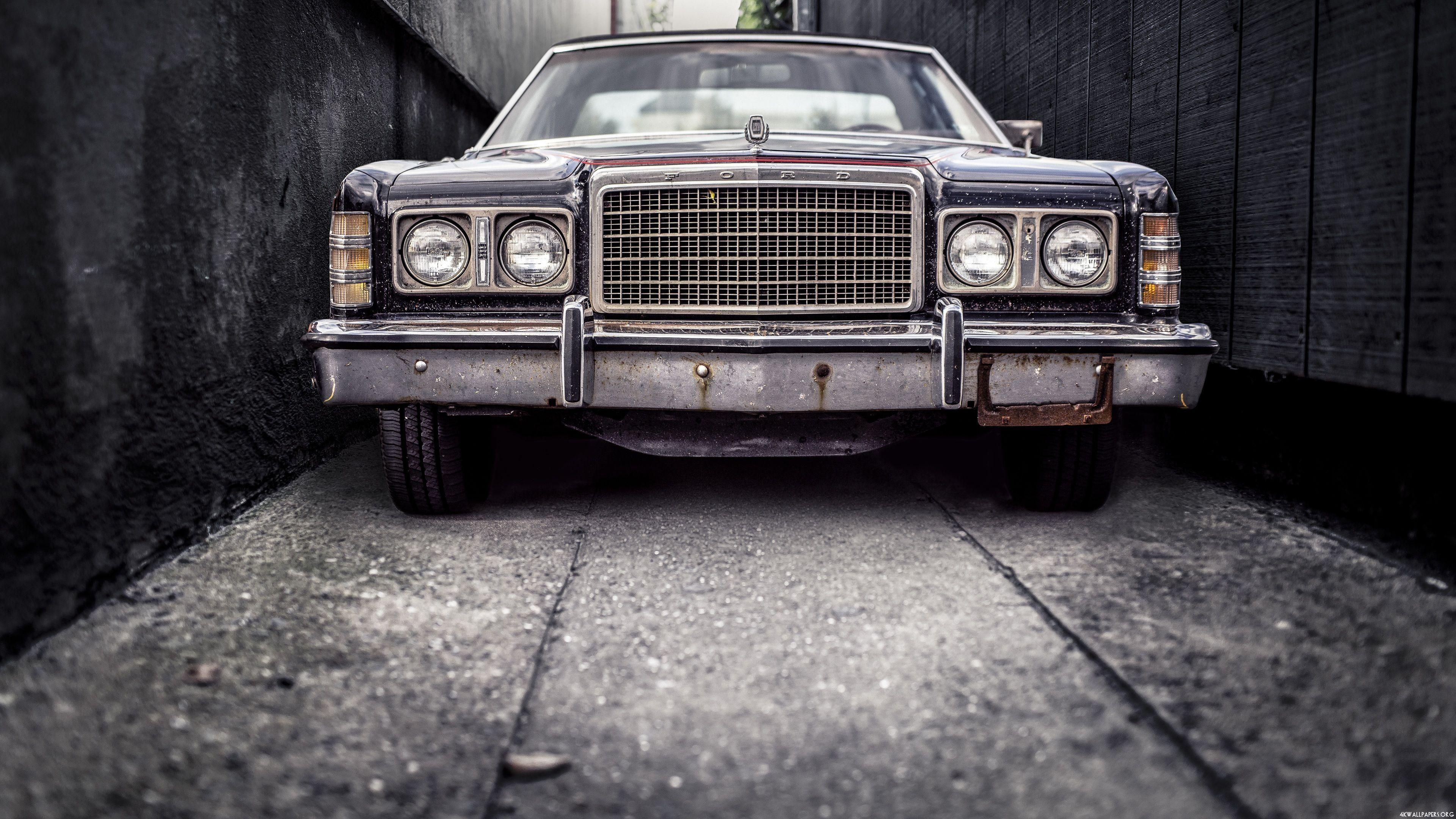 3840x2160 4K Old Ford Wallpaper