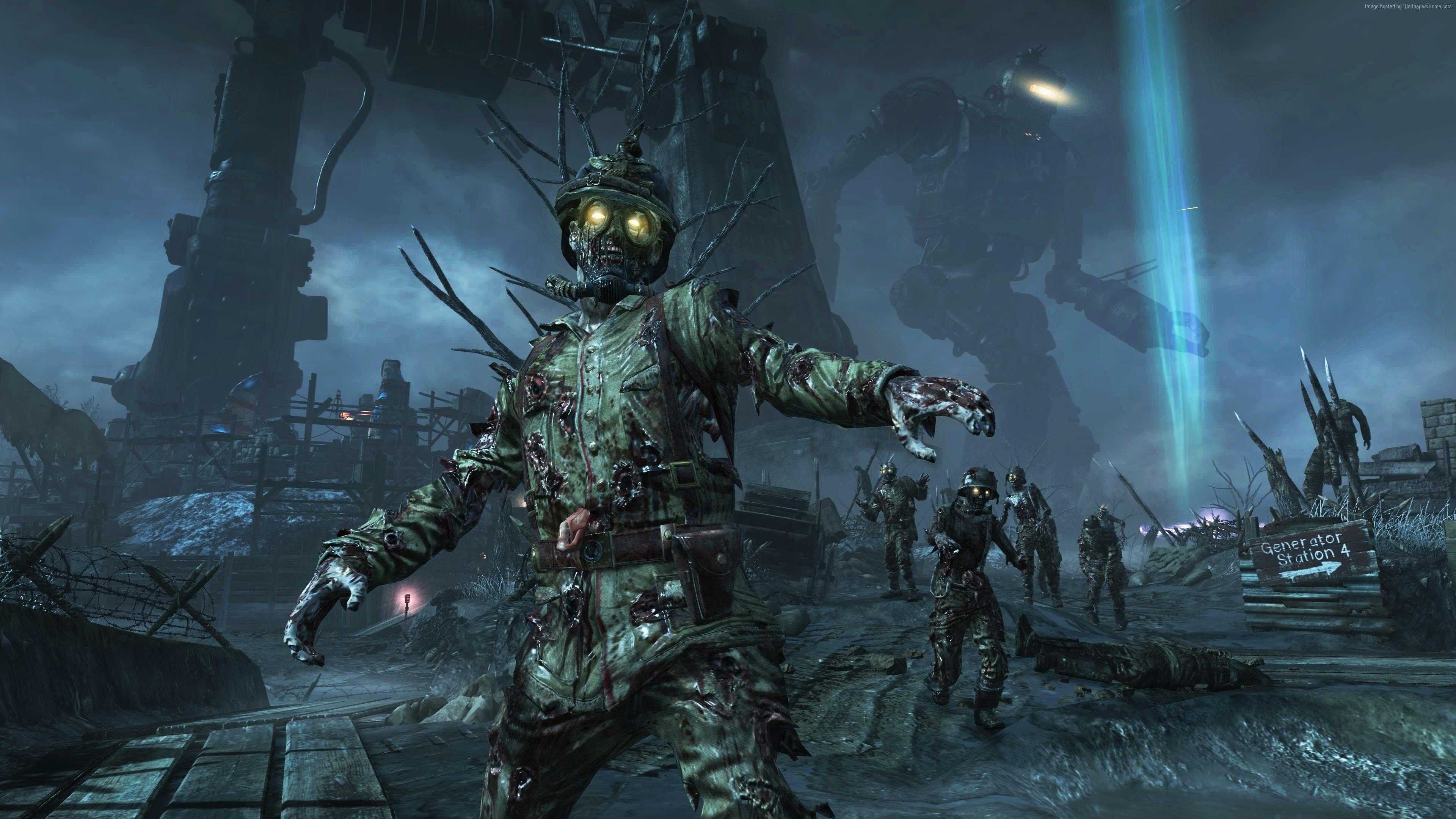 3840x2160 Wallpaper Call of Duty Zombies, Call of Duty Black Ops Ii, Call of Duty Black Ops, Call of Duty Black Ops Zombies, Treyarch, Background Free Image