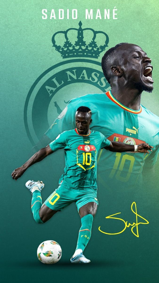 675x1200 Sadio Mané Al Nassr Soccer Player Wallpaper