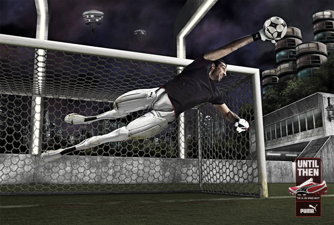1129x763 Puma: Buffon, Anelka • Ads of the World™. Part of The Clio Network