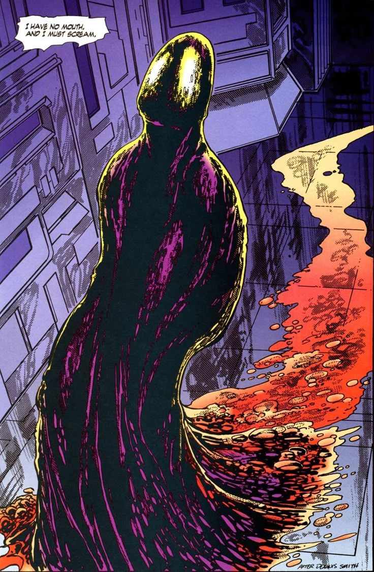 736x1125 I have no mouth and must screen. Scream art, Dark fantasy art, Art wallpaper