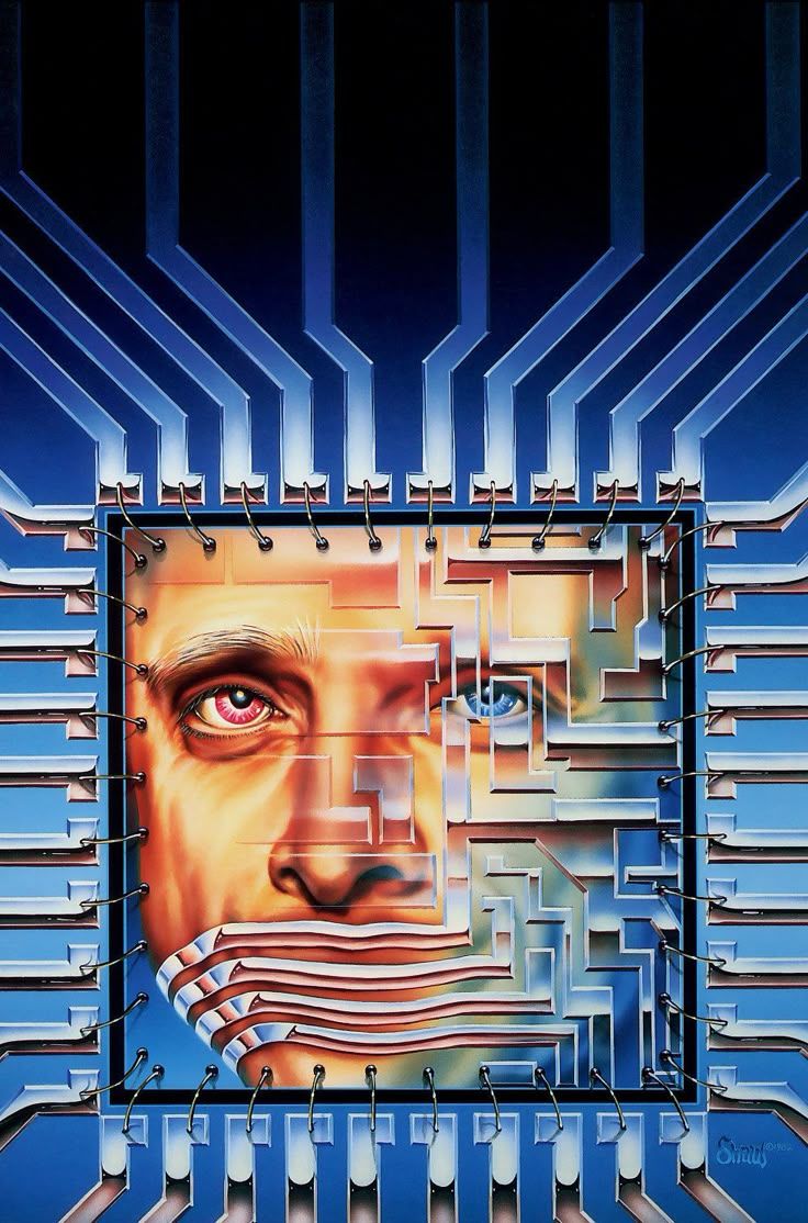 736x1114 barclay shaw have no mouth and i must scream, 1982