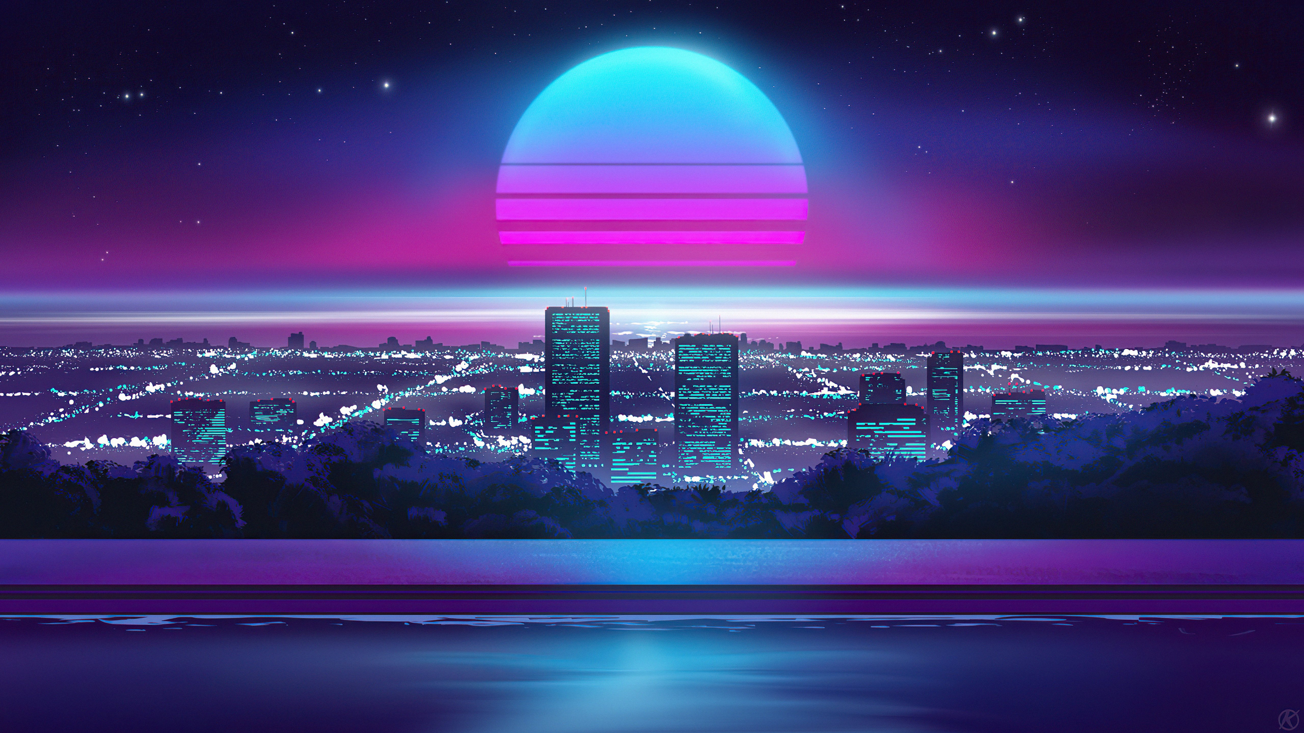 5120x2880 Toko Japan Synth Retrowave 5k Wallpaper, HD Artist Wallpaper, 4k Wallpaper , Image, Background, Photos and Picture