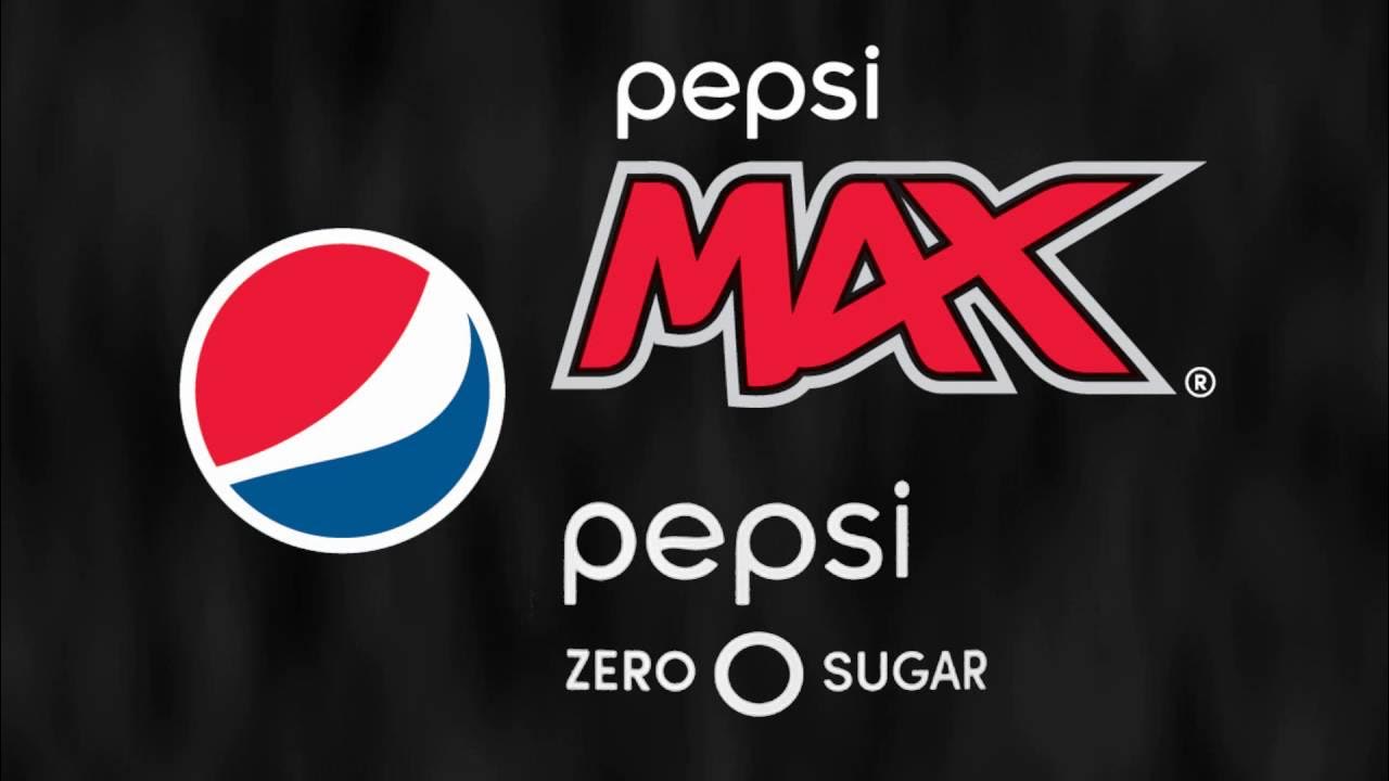 1280x720 Pepsi MAX and Pepsi Zero Sugar logos