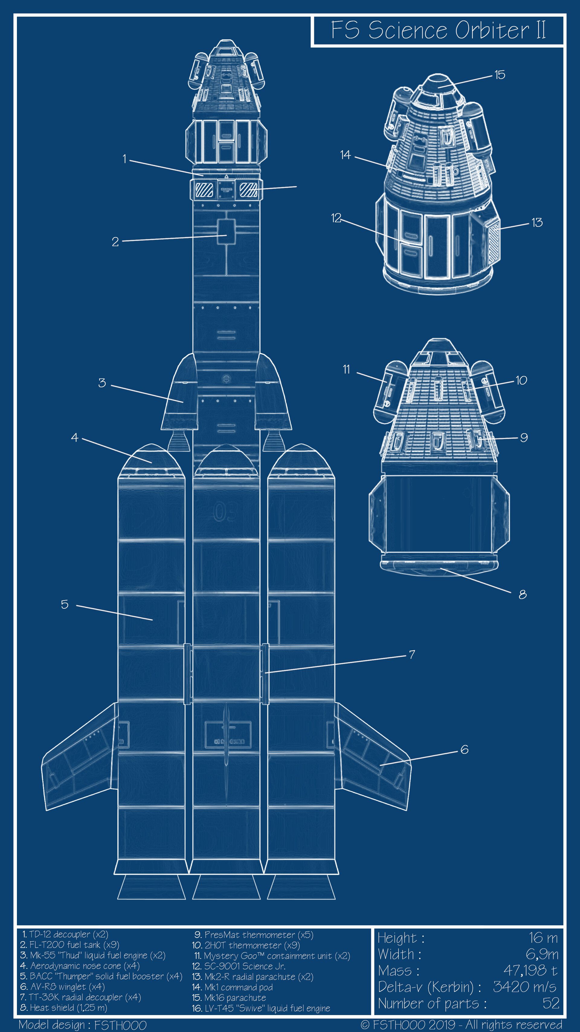 1920x3413 Kerbal Space Program Blueprints