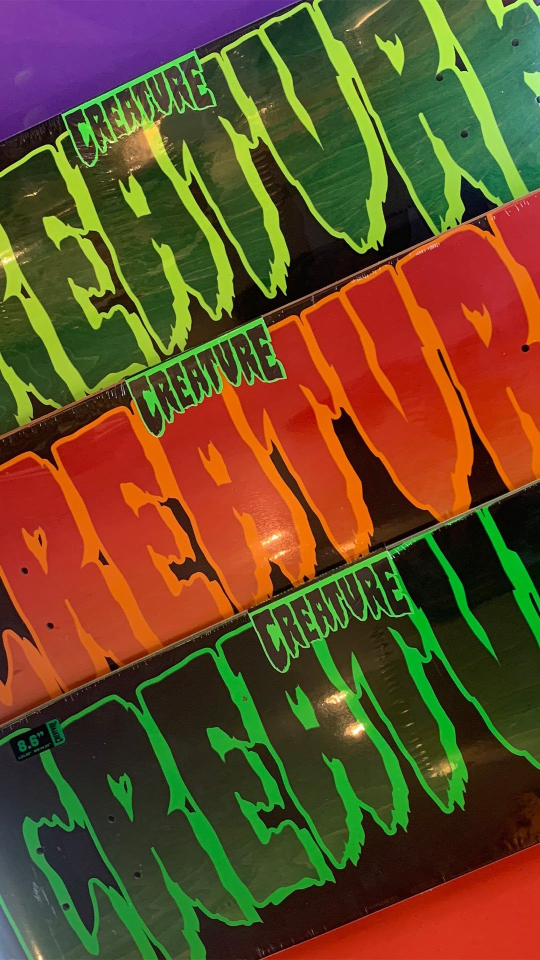 1080x1920 Creature: Restock & Brand info. Furtivo! Skateboarding