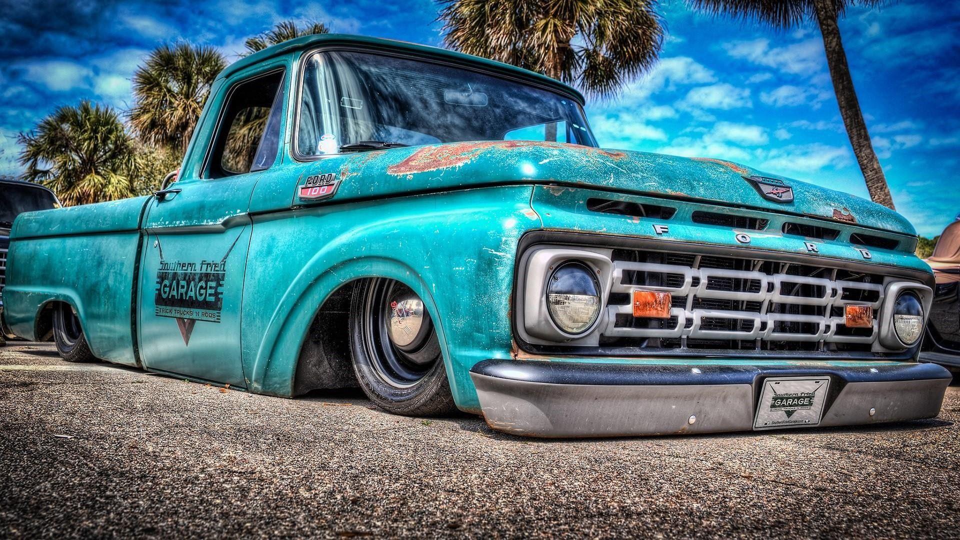 1920x1080 Old Ford Truck Wallpaper
