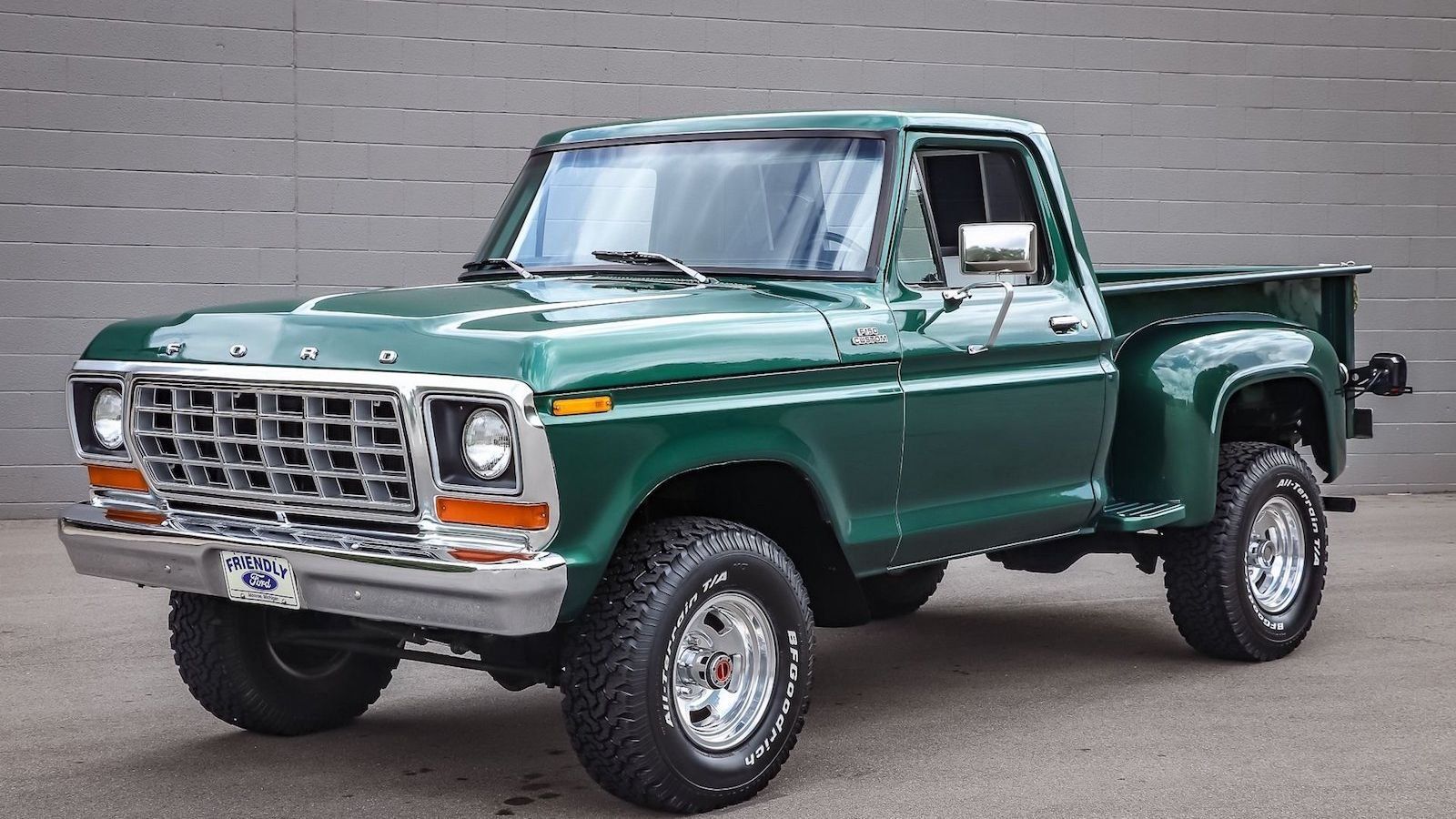 1600x900 Jade Green '78 F 150 Is Poised For Adventure