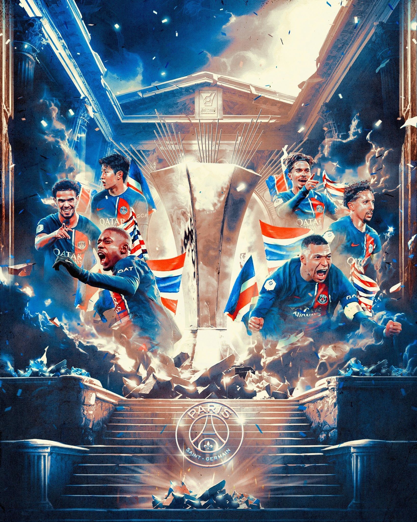 1638x2048 PSG 2025 Wallpaper