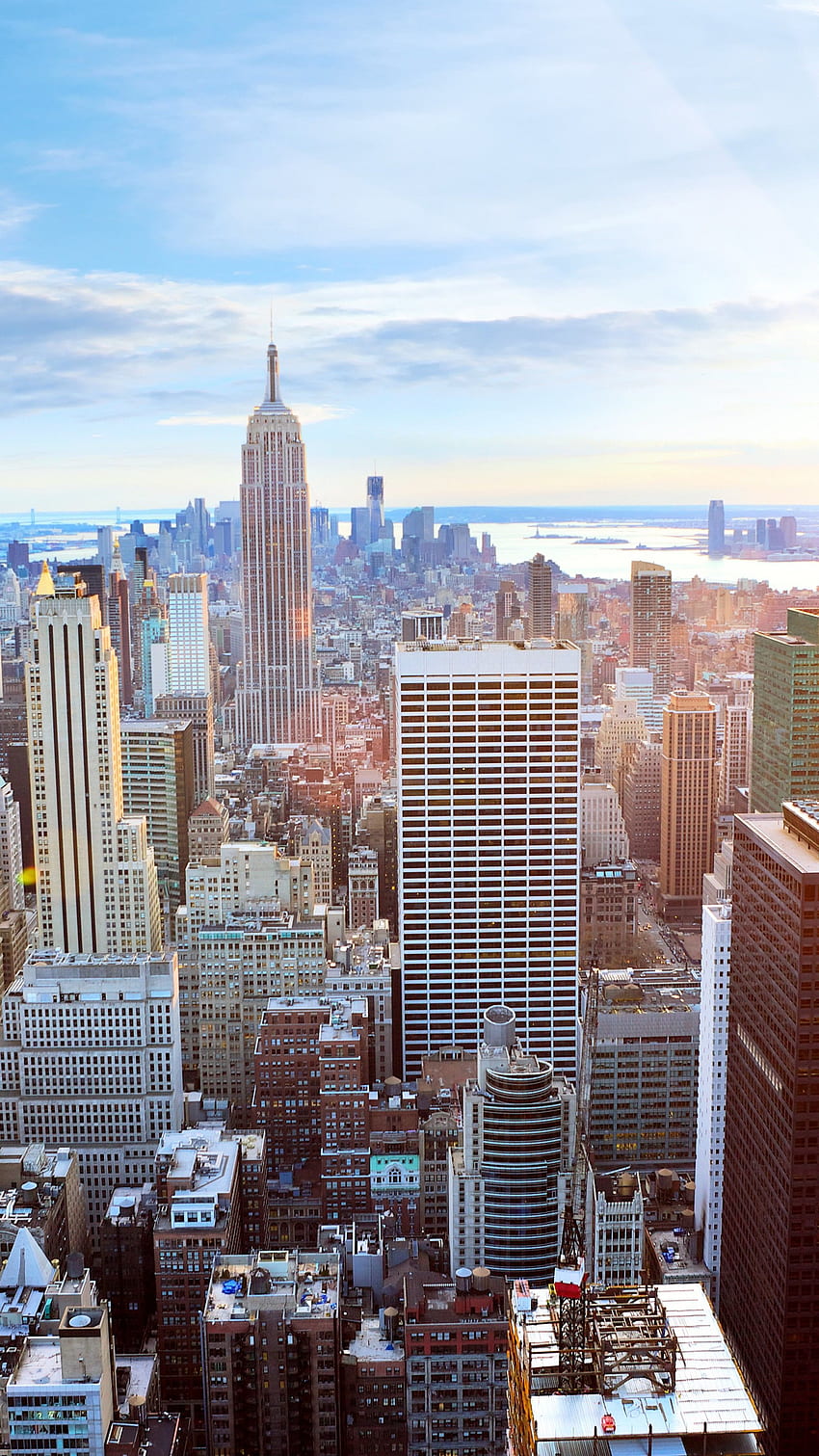 850x1511 New York City, USA, Travel, Tourism, Architecture HD phone wallpaper