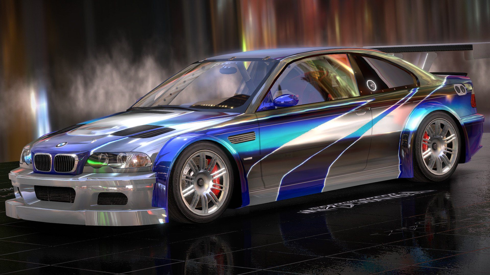 1920x1080 BMW M3 GTR E46 NFS Mostwanted Free 3D model by ᗩᒪE᙭. Kᗩ