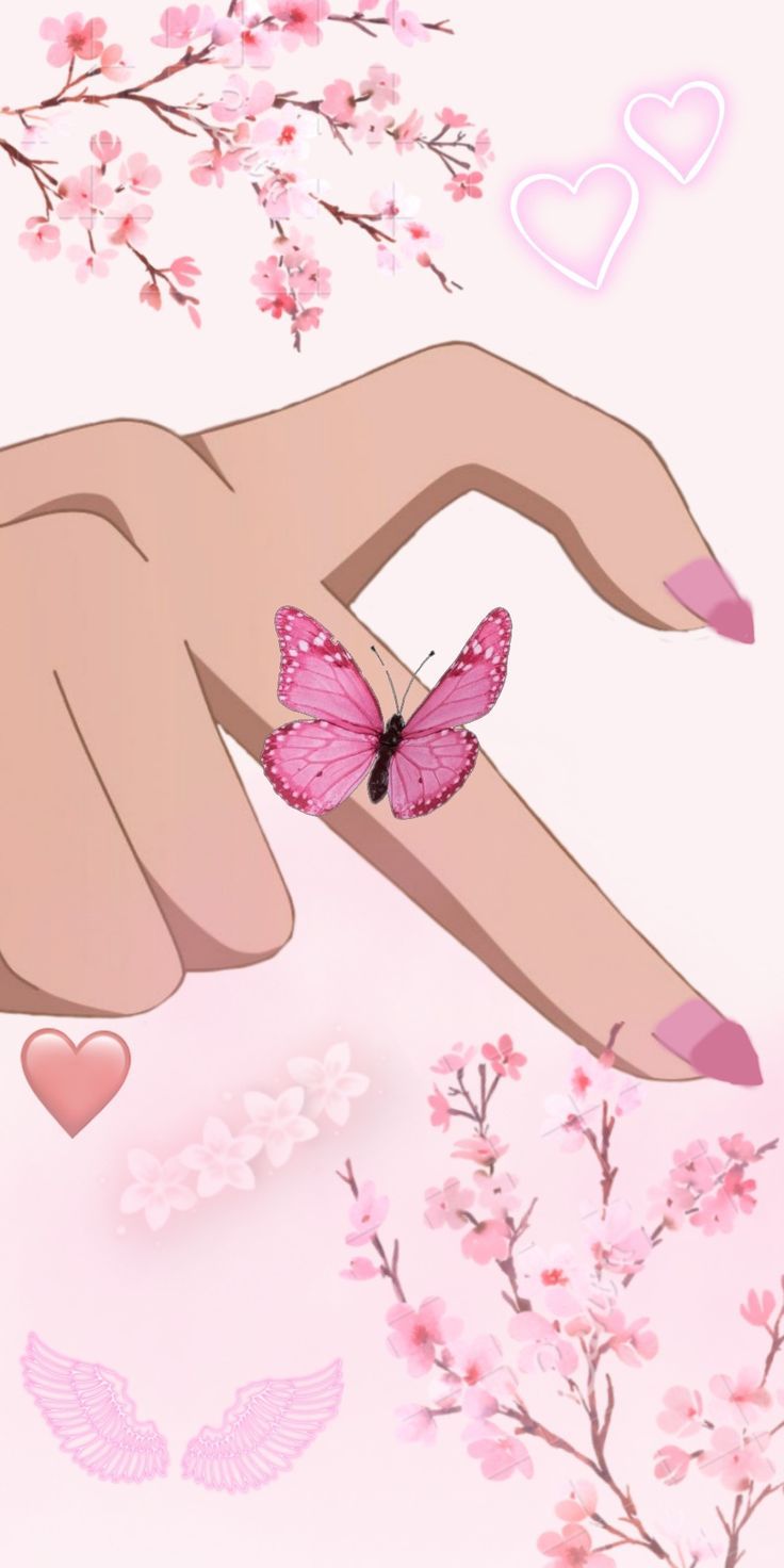 736x1472 Bestfriend wallpaper [finger heart 1]