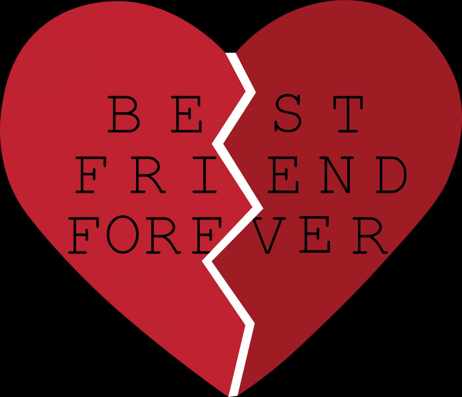 1501x1288 Download Broken Heart Best Friend Forever