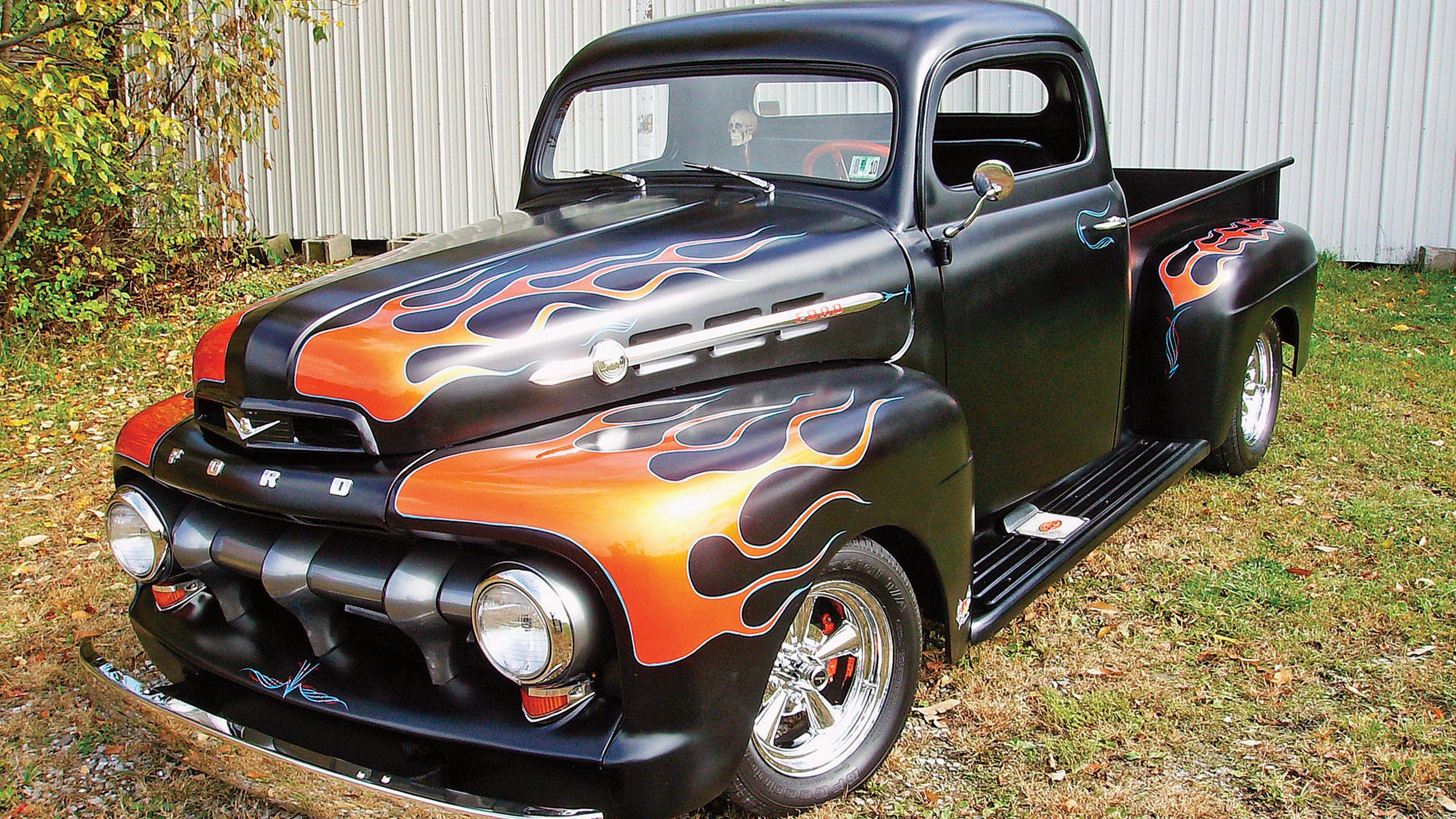 3840x2160 Classic Ford Truck Wallpaper