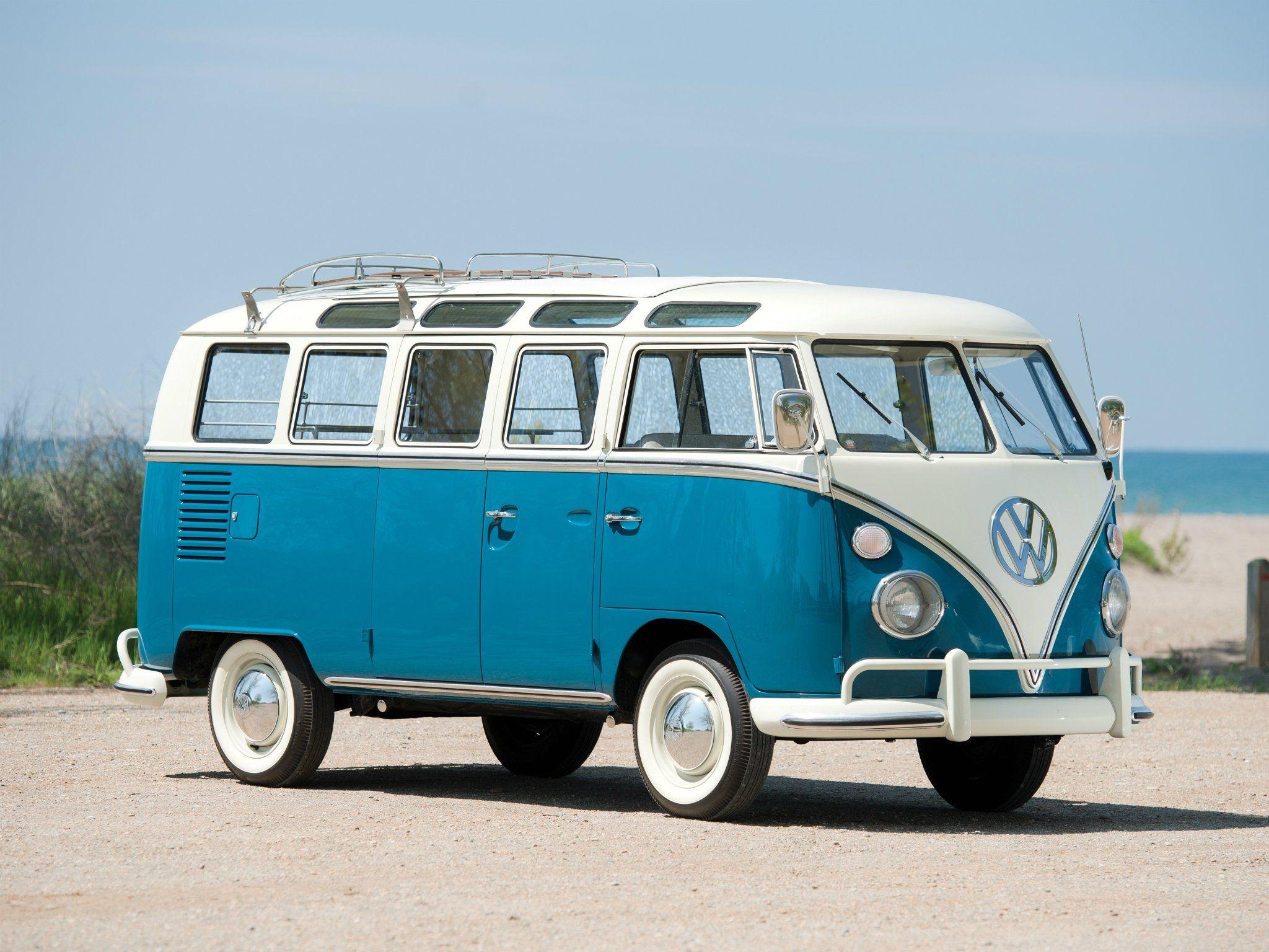 2048x1536 1963 67 Volkswagen T 1 Deluxe Samba Bus Van Classic H Wallpaper