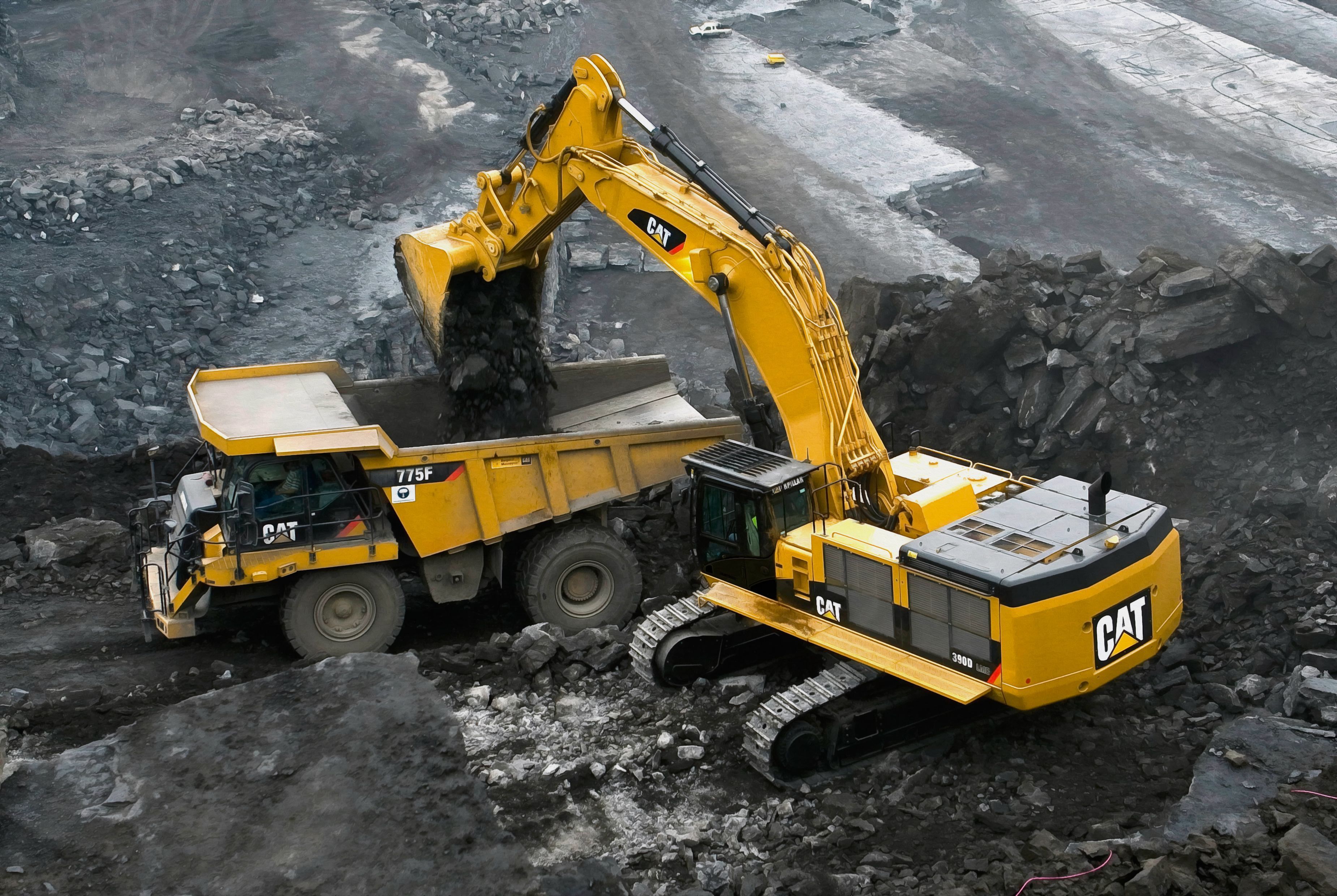 3700x2480 Construction Machinery Wallpaper