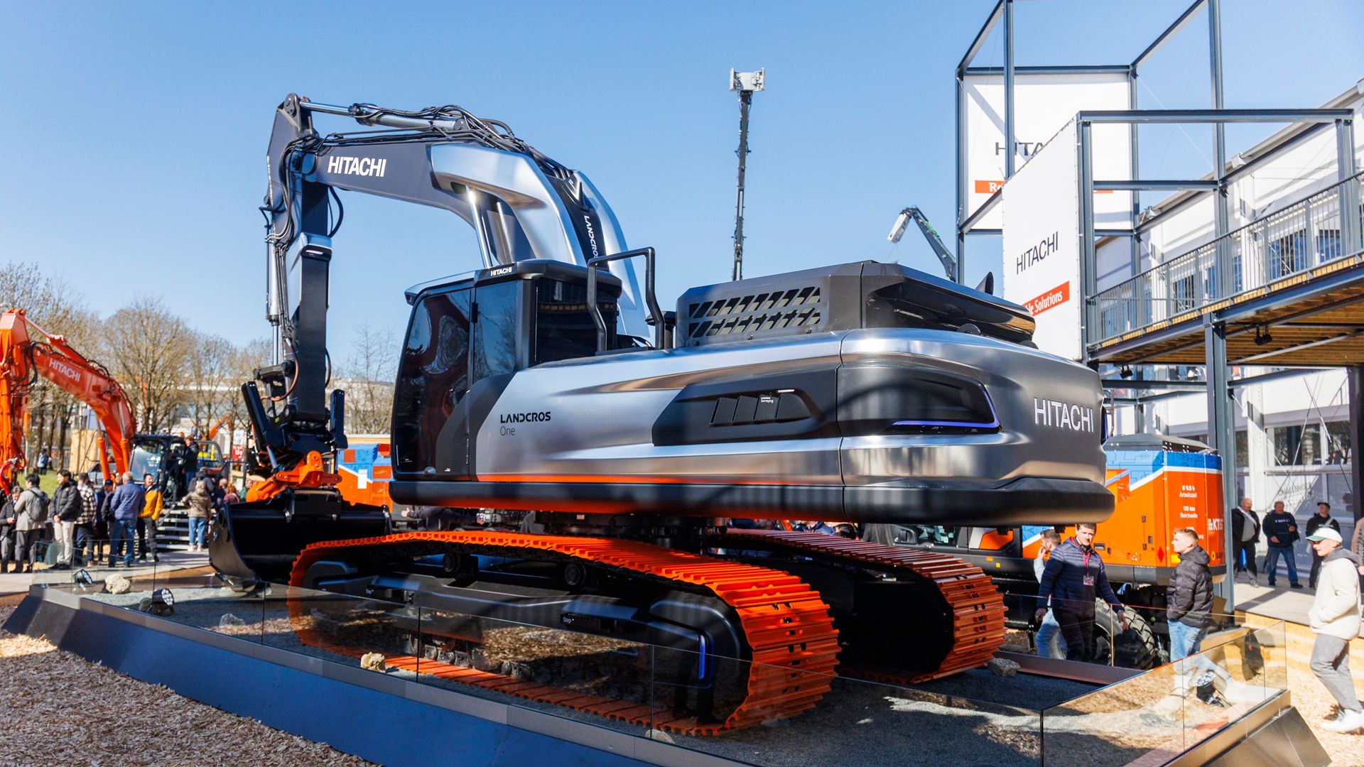 1920x1080 Hitachi Construction Machinery Europe unveils LANDCROS One excavator concept at bauma 2025
