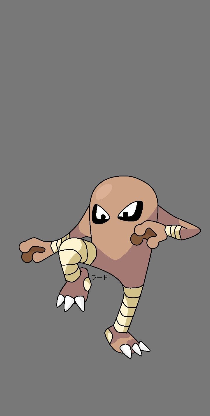 720x1424 Pokémon Hitmonlee Wallpaper