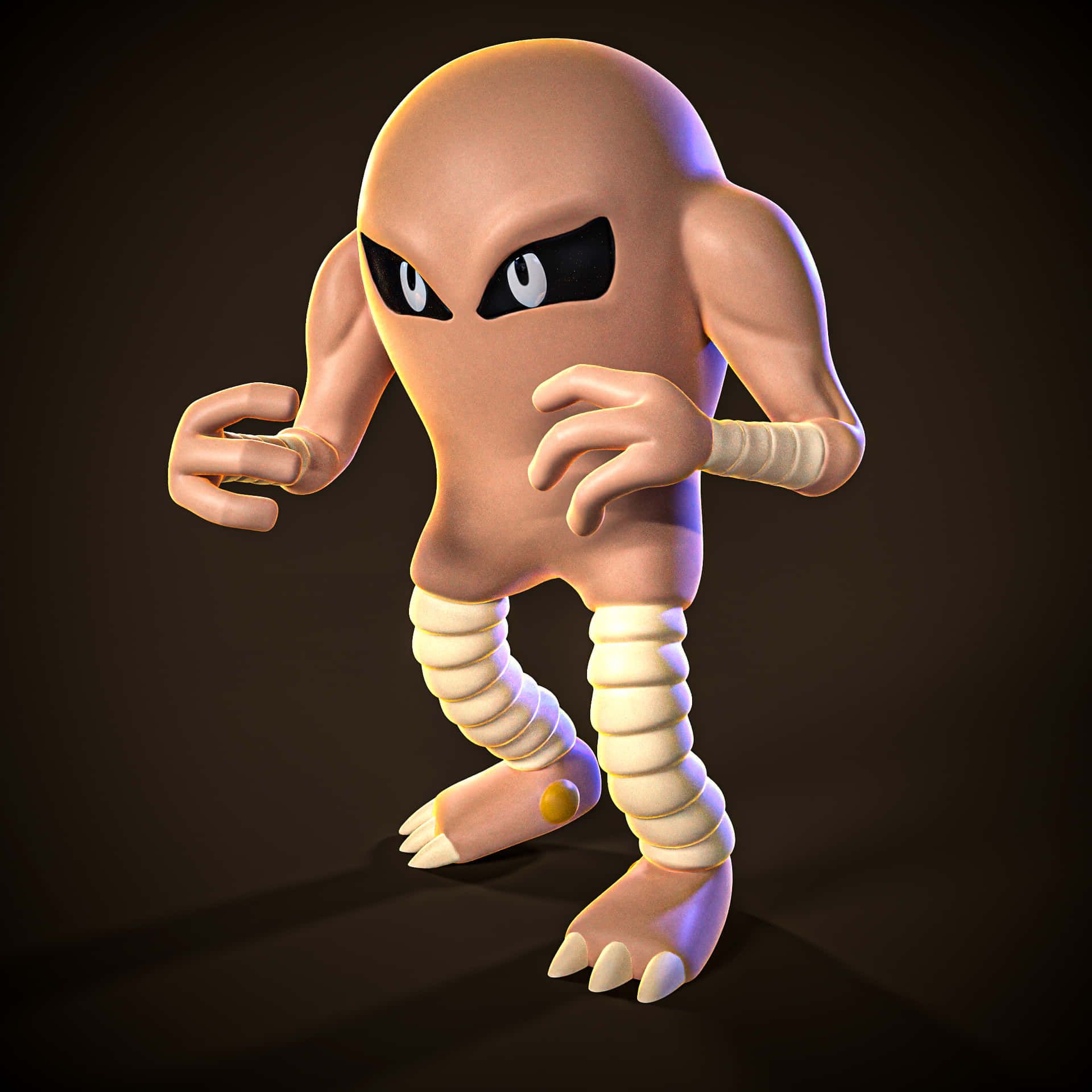 1920x1920 Download 3D Hitmonlee Wallpaper