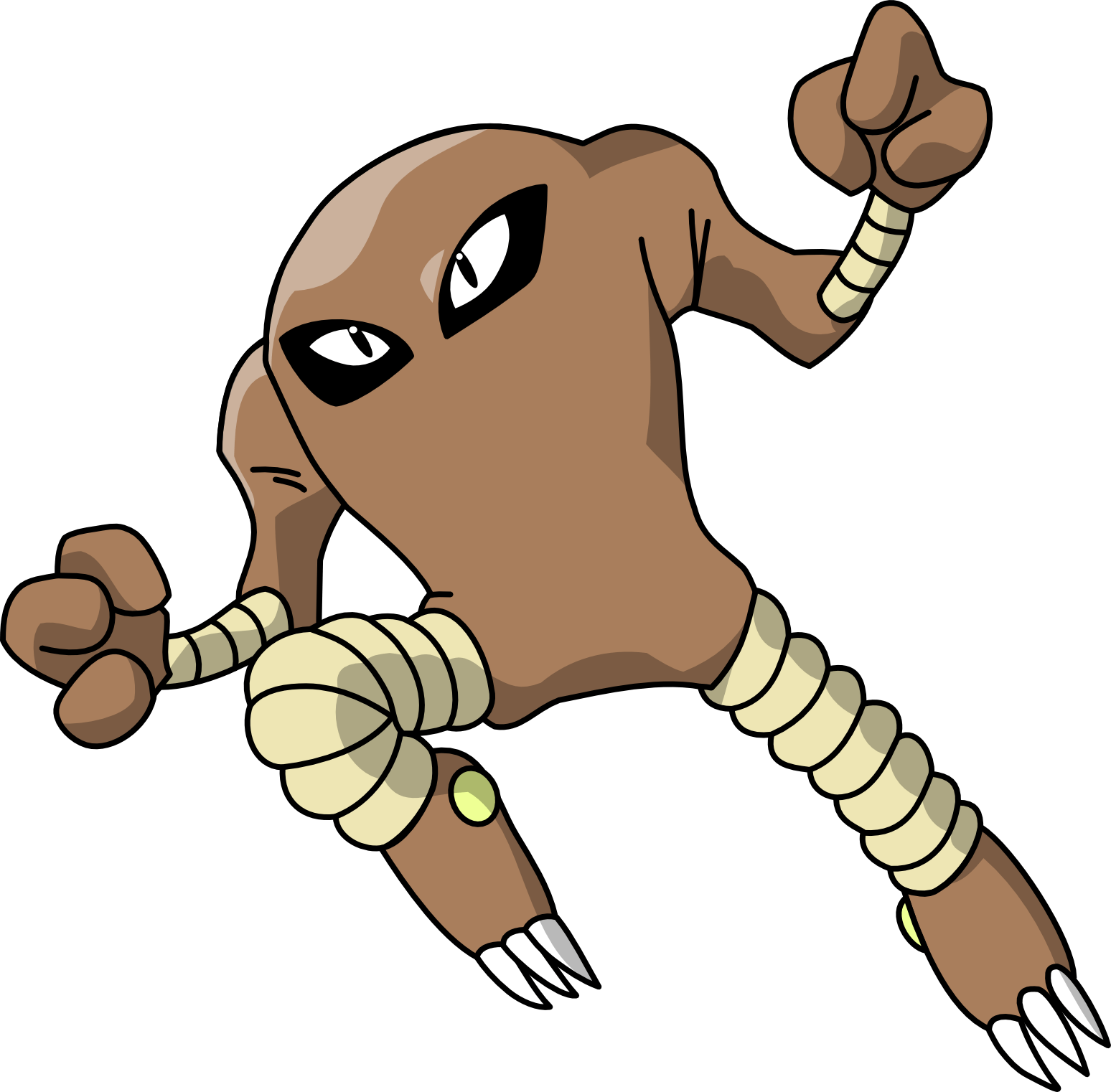 1548x1522 Hitmonlee Pokemon PNG Image Transparent Free Download