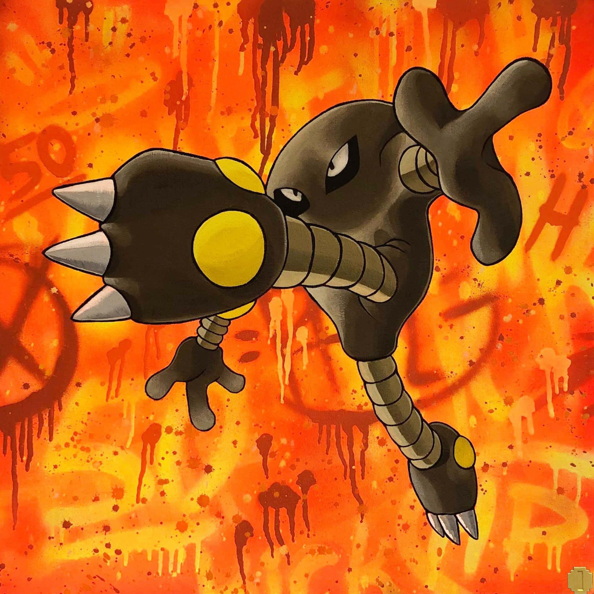 1920x1920 Download Orange Hitmonlee Wallpaper