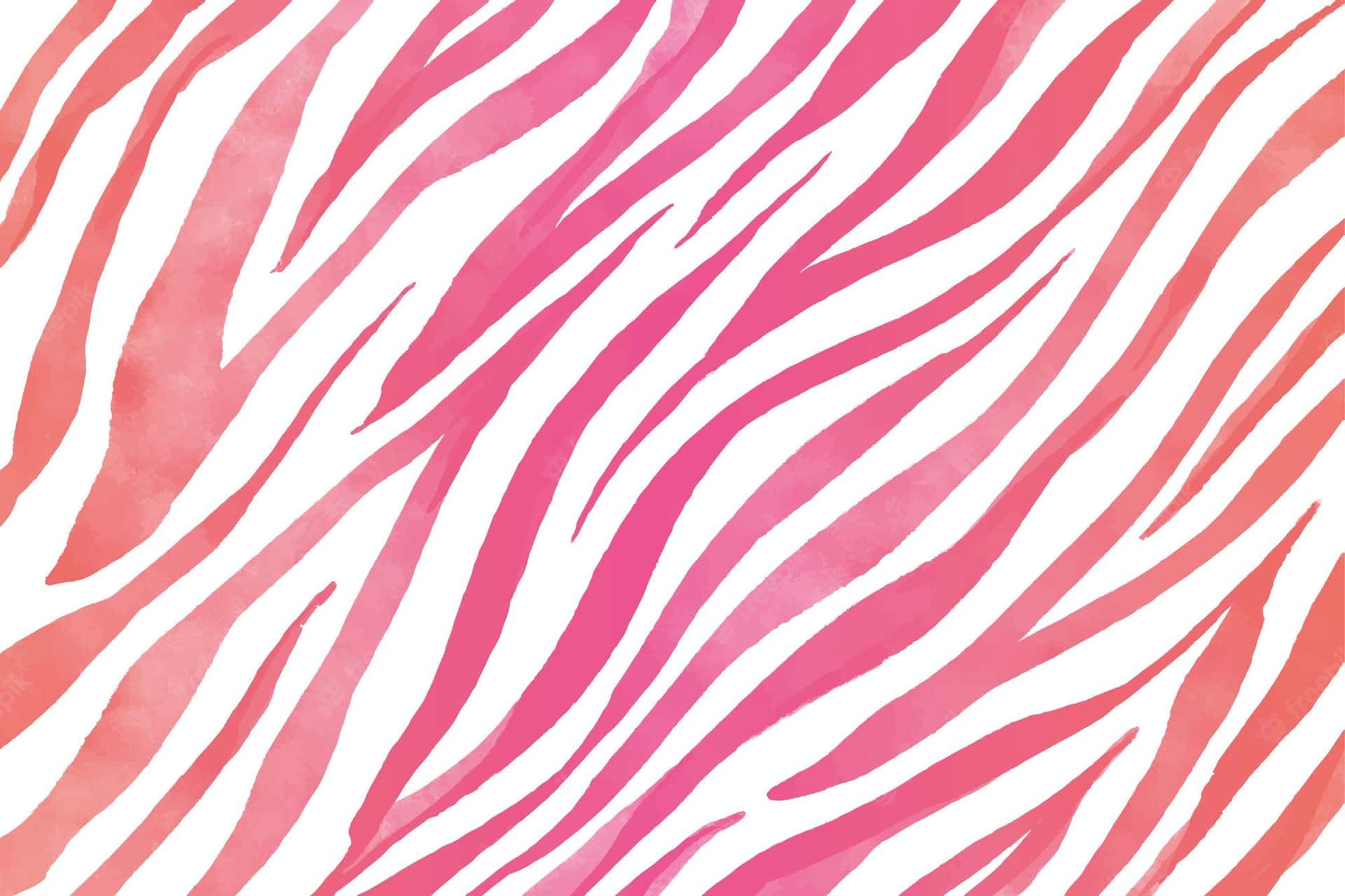 1920x1280 Pink Zebra Wallpaper