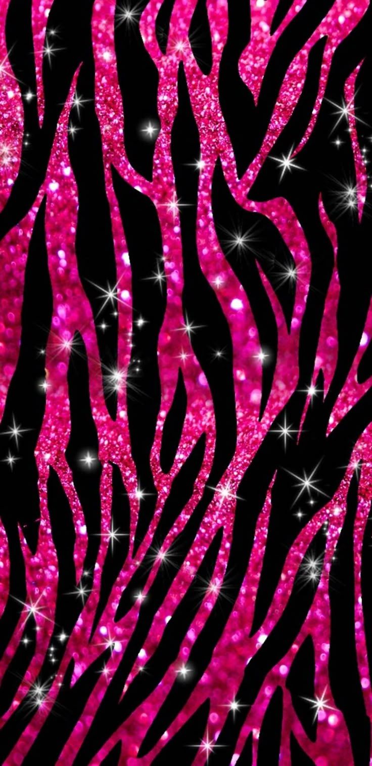736x1513 Sparkly Wallpaper. Pink zebra wallpaper, Zebra print wallpaper, Zebra wallpaper