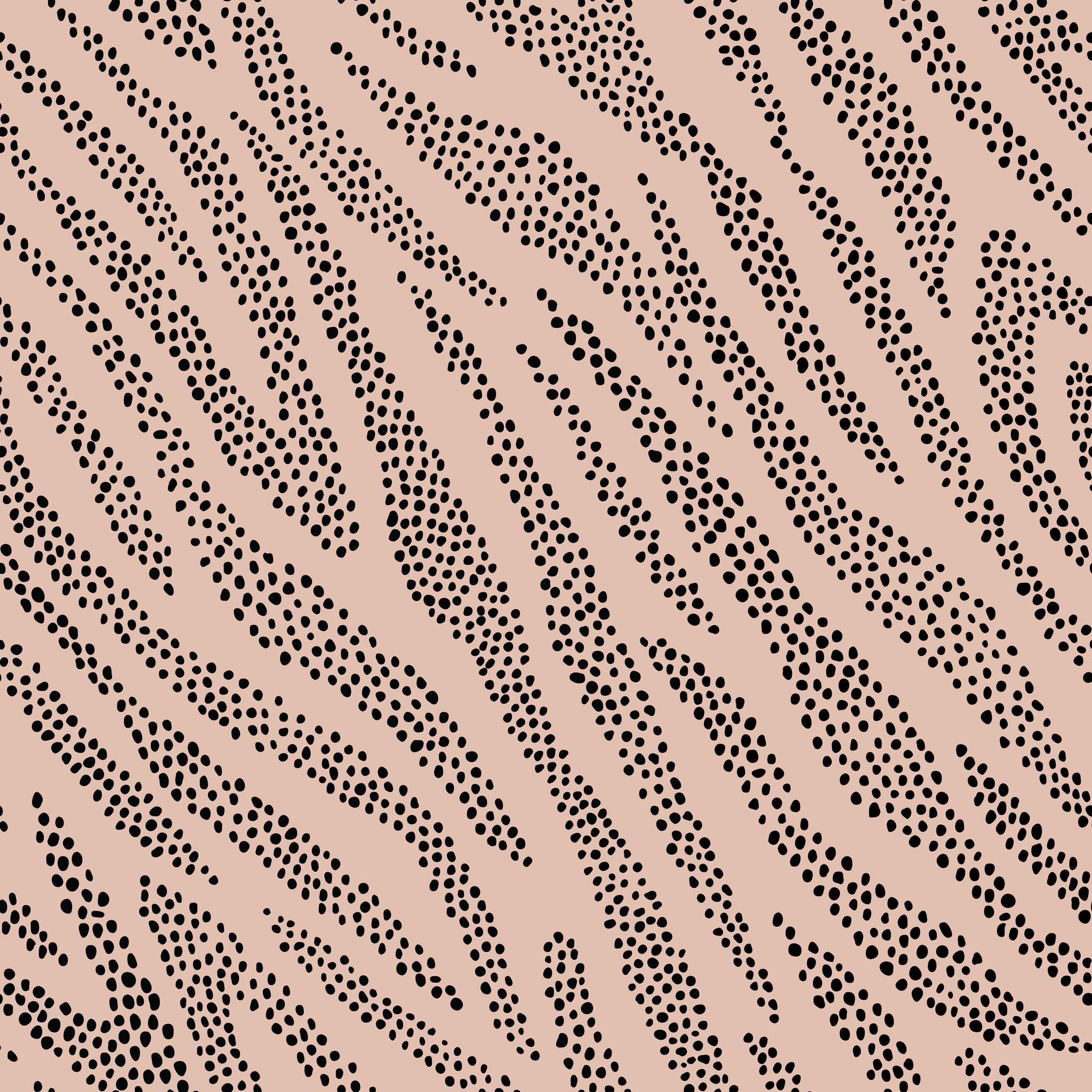 2048x2048 Dotty Animal Print Wallpaper Sample In Pink. Huggleberry Hill Peel And Stick / W 30 X H 20