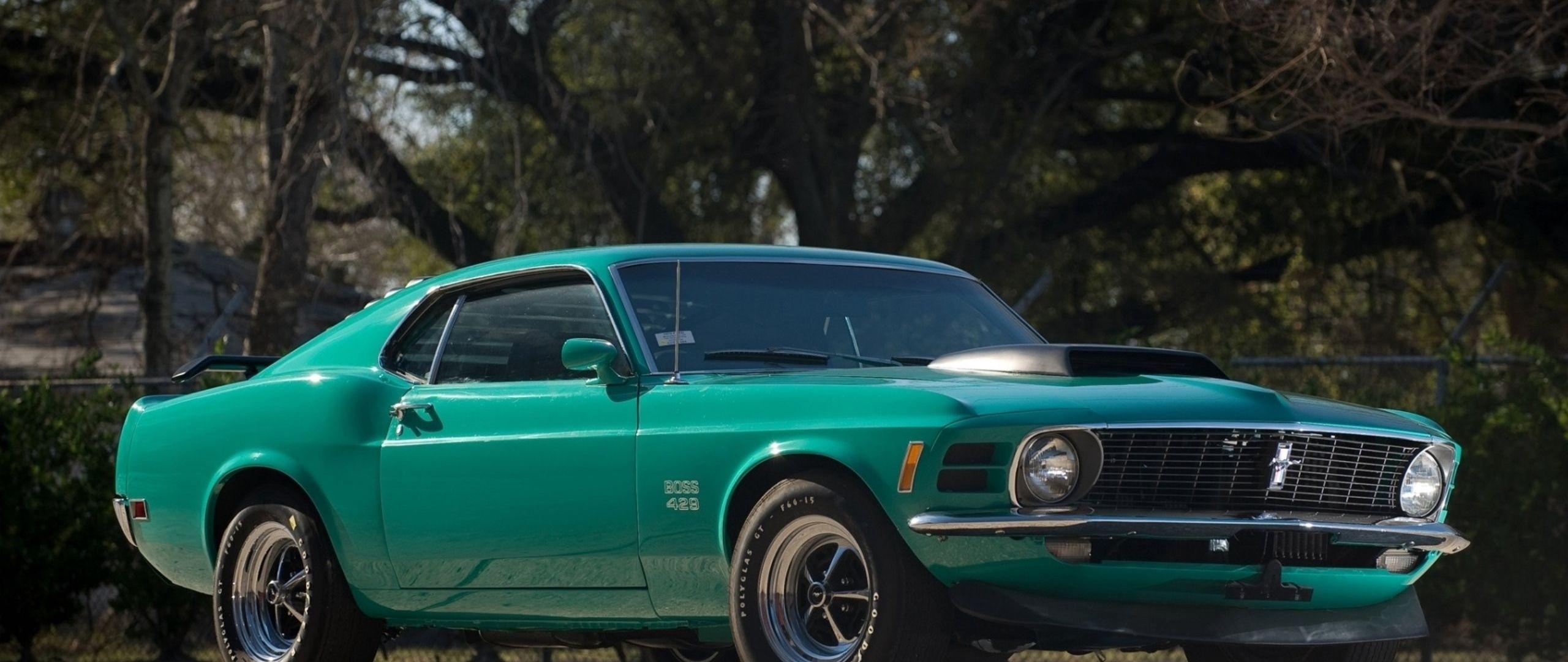 2560x1080 Download wallpaper 2560x1080 boss, tanks, classic, ford, mustang