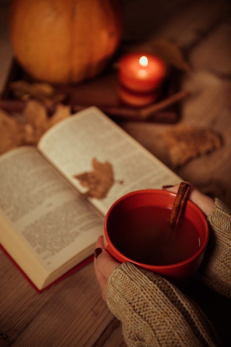 740x1112 Fall bible coffee Image