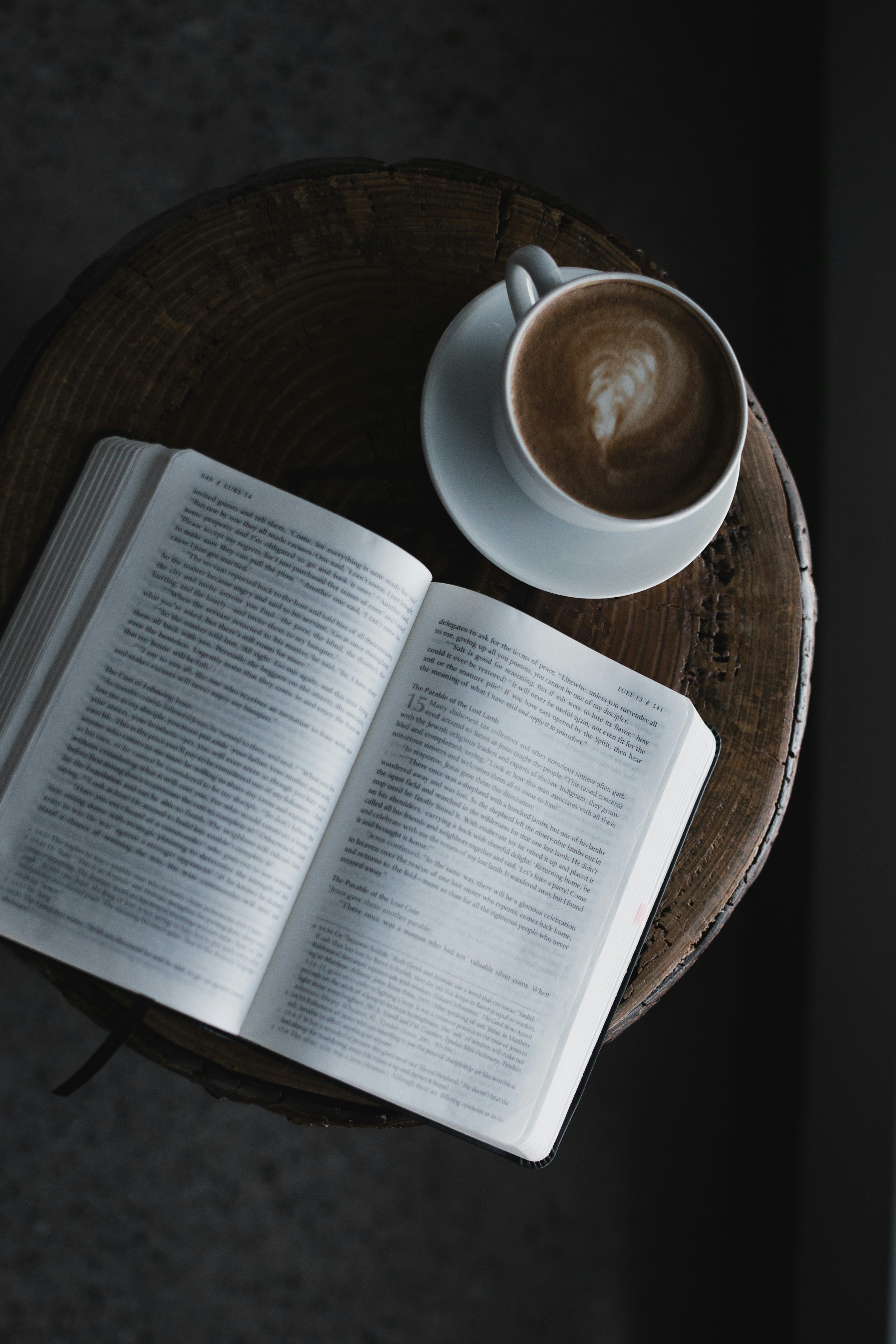 3000x4500 Coffee And Bible Picture. Download Free Image