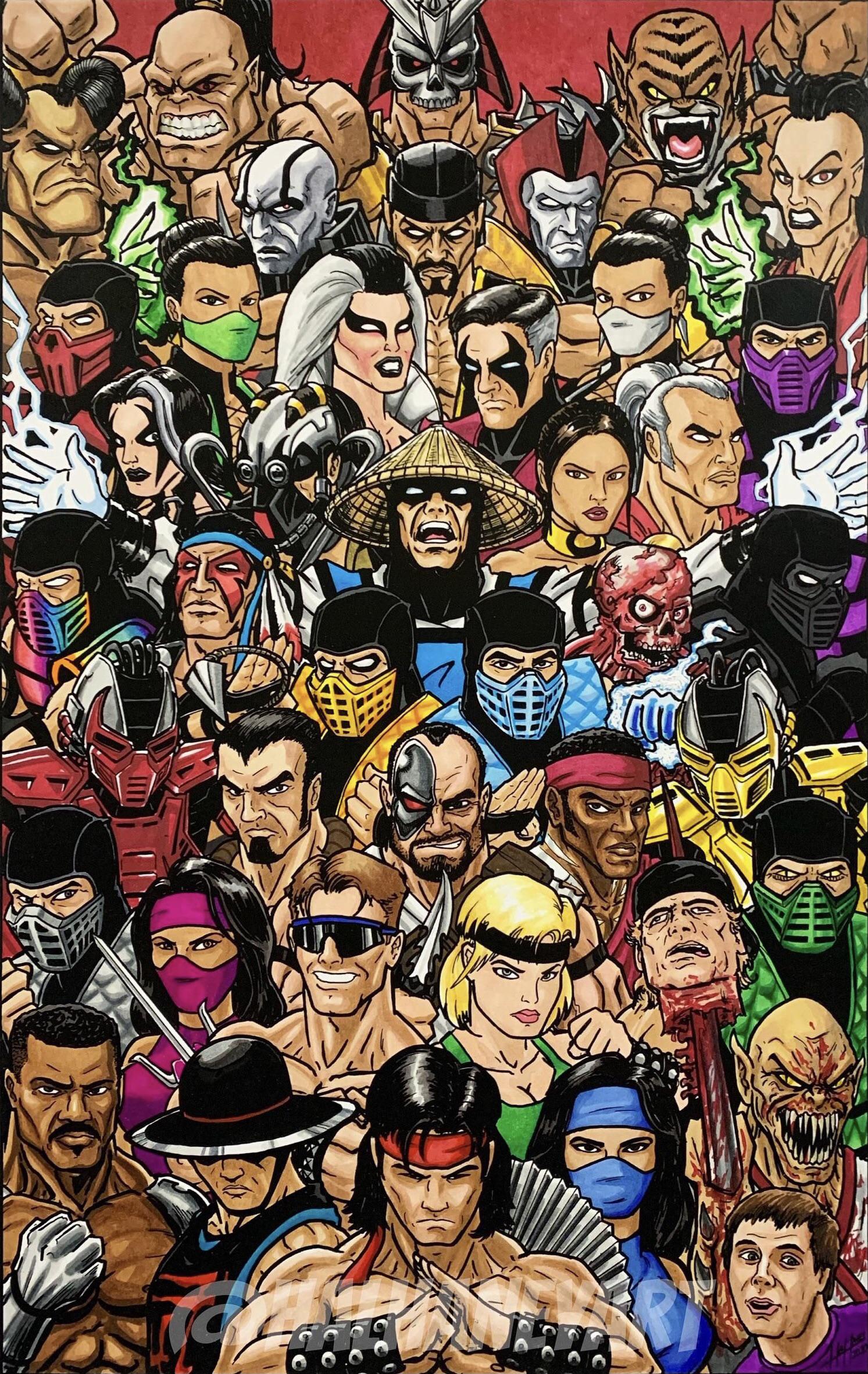 1493x2361 All Mortal Kombat fans. This is what I have as a wallpaper