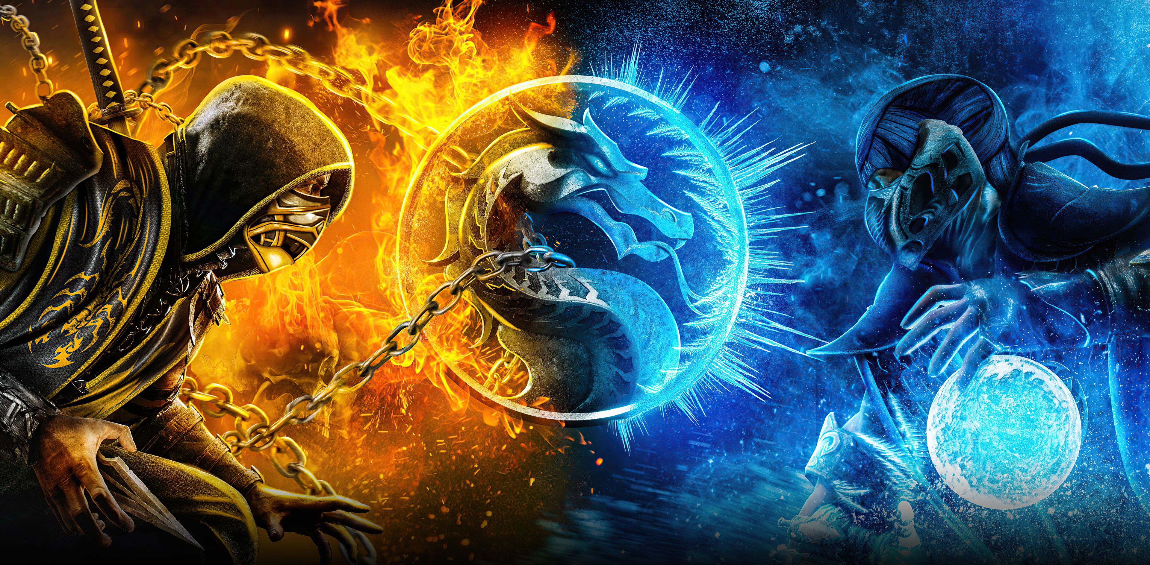 3840x1888 Mortal Kombat Wallpaper 4K, Movie poster, 2021 Movies
