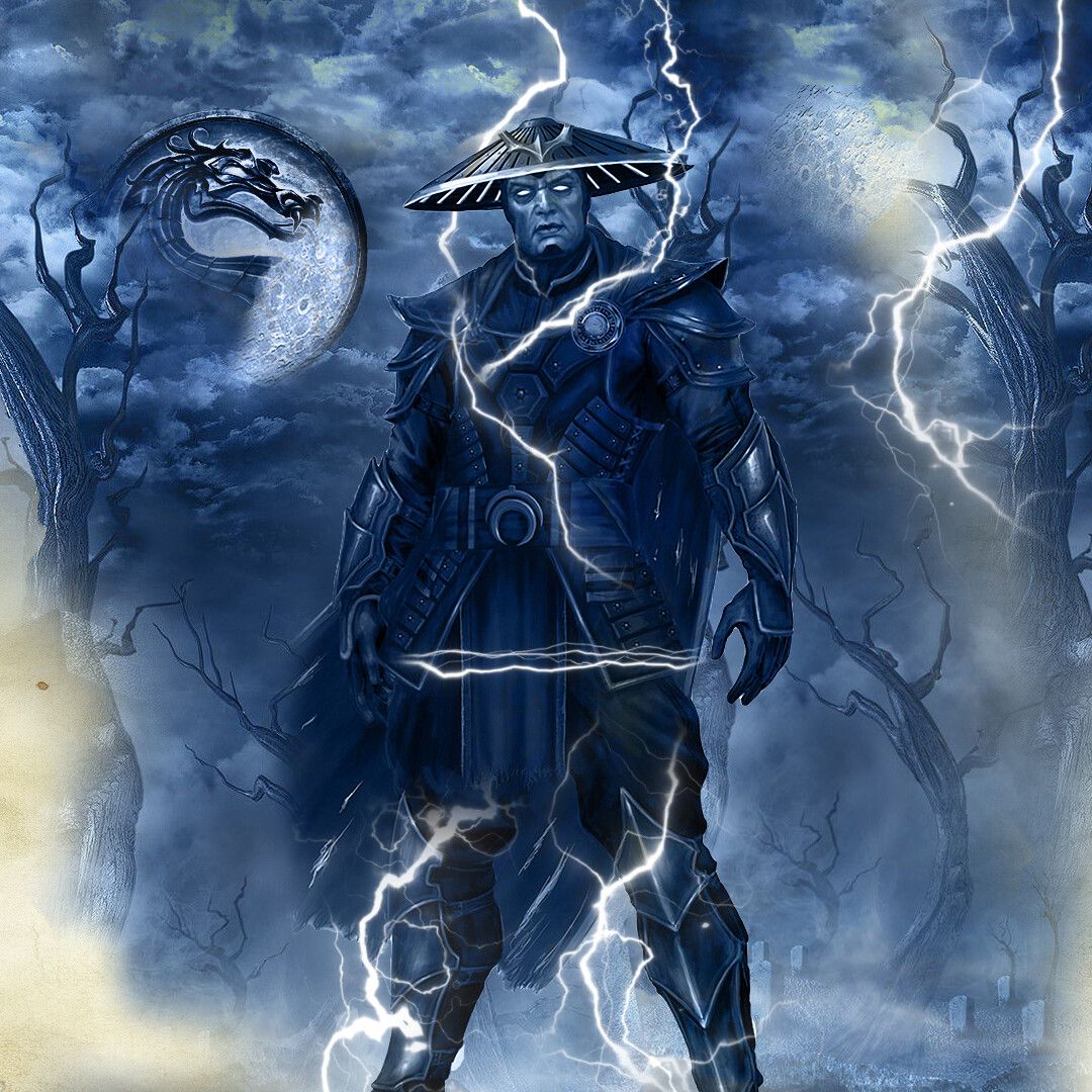 1080x1080 Mortal Kombat Raiden Poster Wall Art Home Decor Photo Prints 24