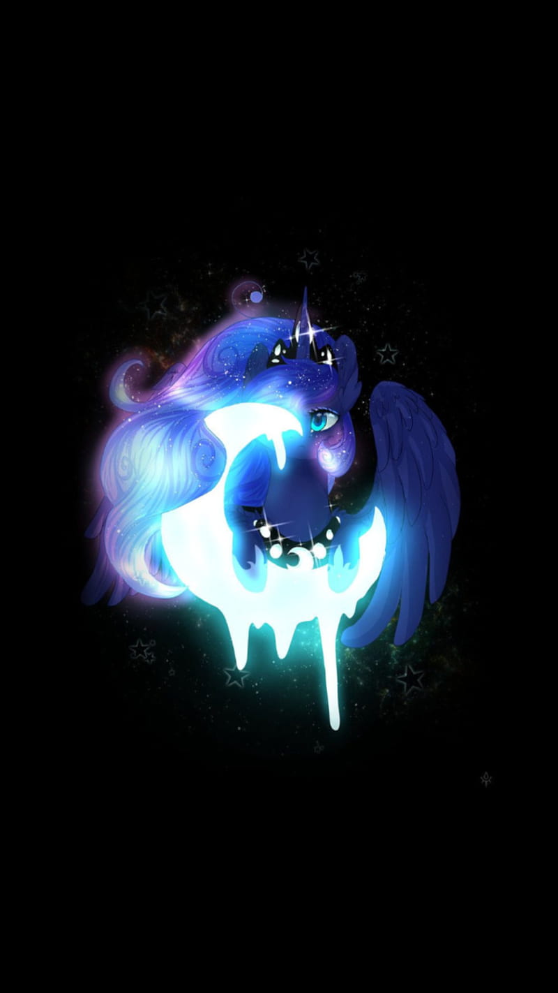 800x1422 Moon, my little pony, night, princess luna, HD phone wallpaper