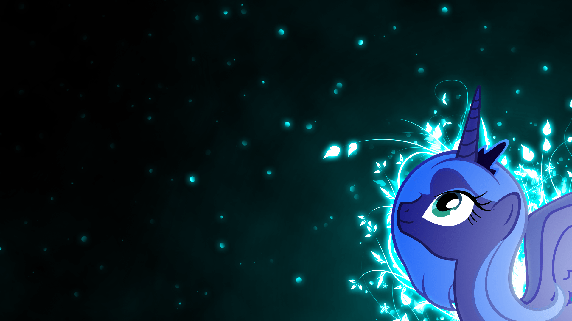 1920x1080 Princess Luna: HD Wallpaper of Magic from My Little Pony