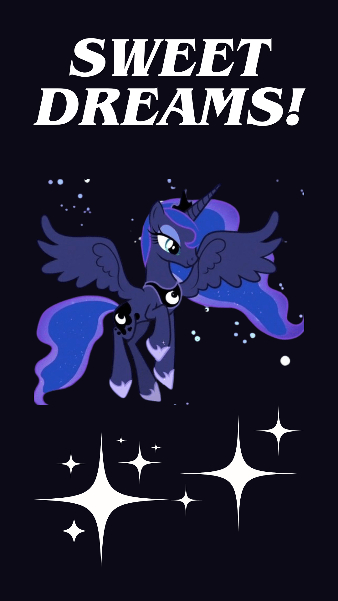 1080x1920 Princess Luna lockscreen wallpaper! Thoughts?