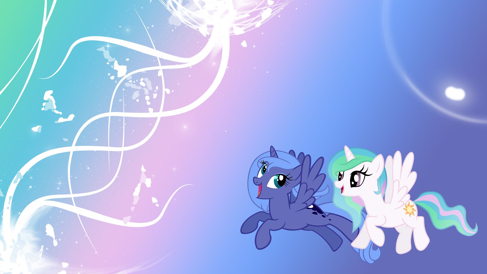 1920x1080 Young Celestia And Luna By Unfiltered N. My Little Pony Wallpaper. My Little Wallpaper Are Magic
