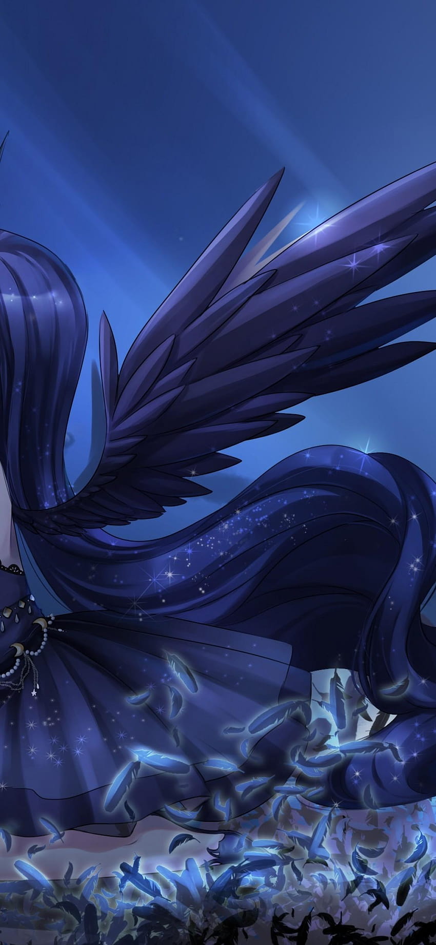 850x1841 Princess Luna, My Little Pony, Anime Style HD phone wallpaper