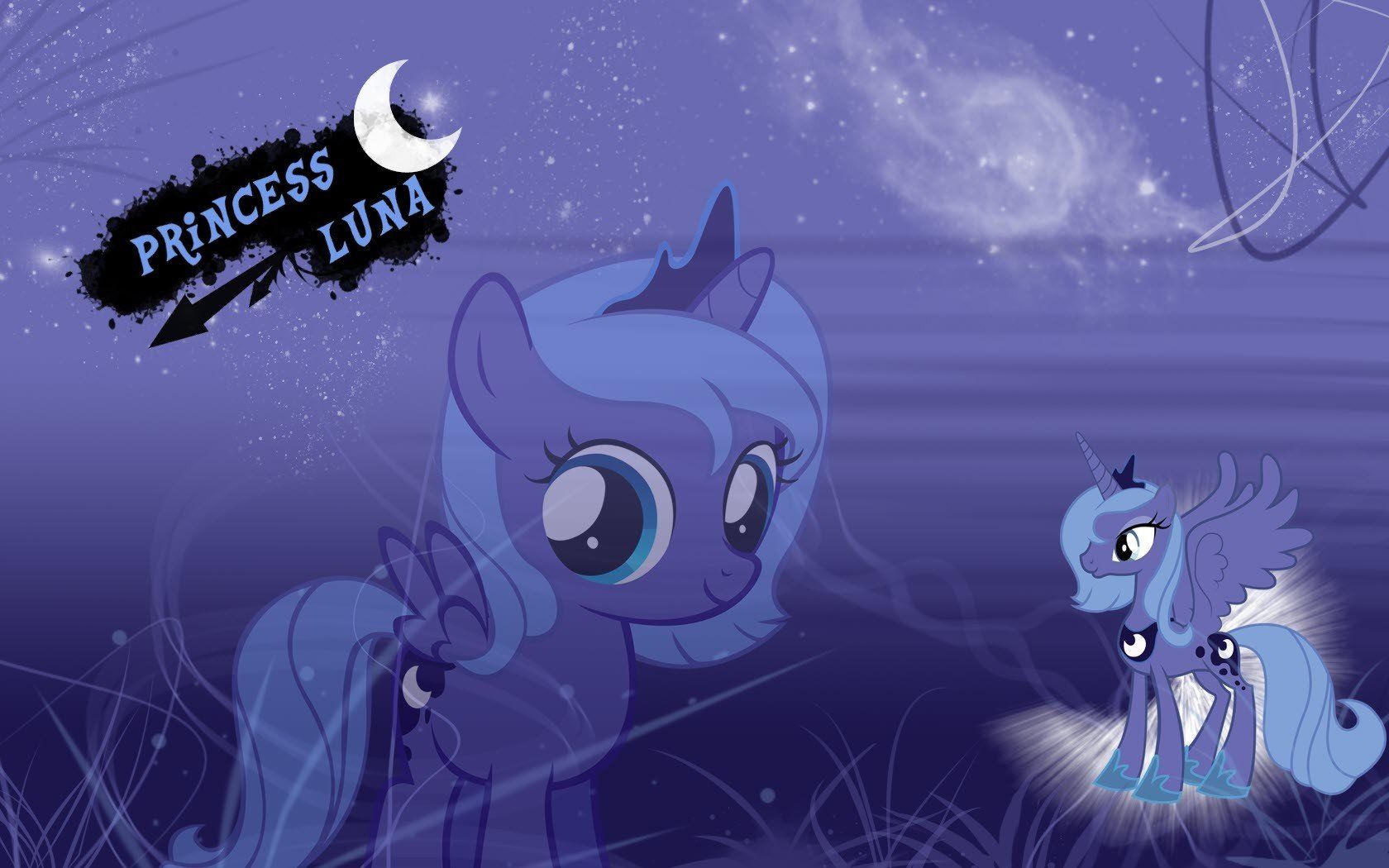 1680x1050 my, Little, Pony, Princess, Luna Wallpaper HD / Desktop and Mobile Background