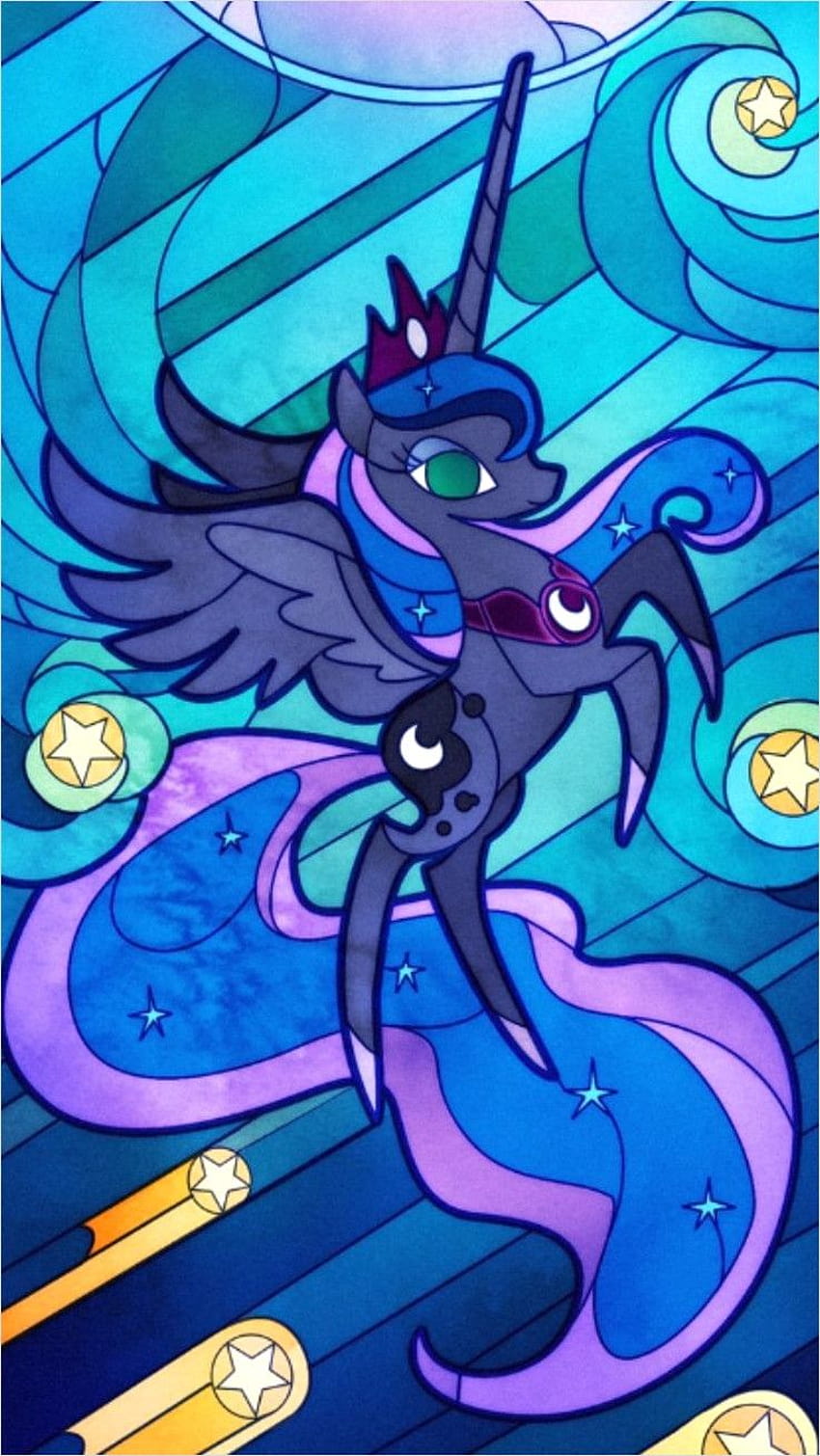850x1510 Luna Mlp, my little pony luna HD phone wallpaper