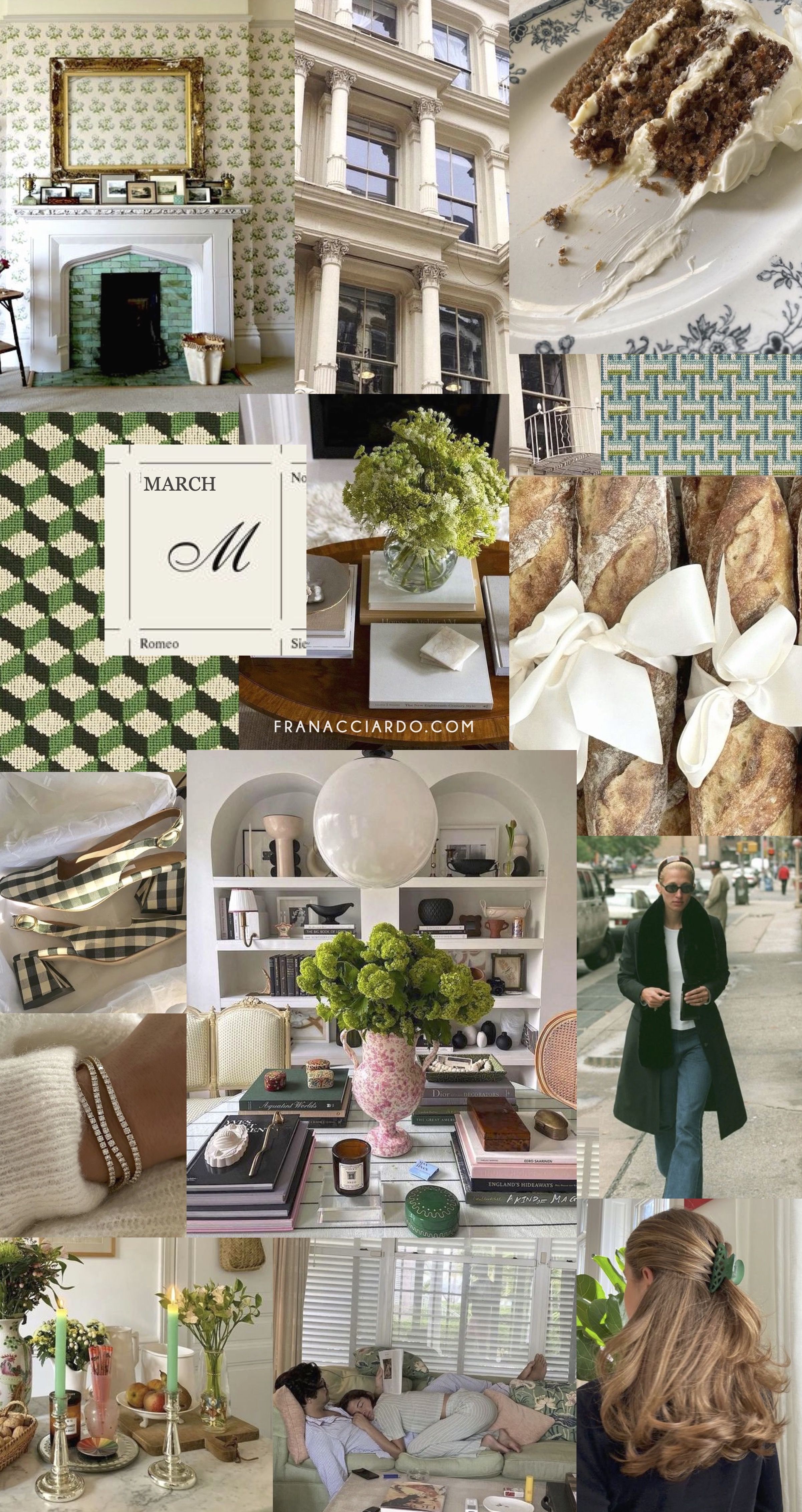 2403x4530 March 2024 Moodboard (Desktop & iPhone Wallpaper!)