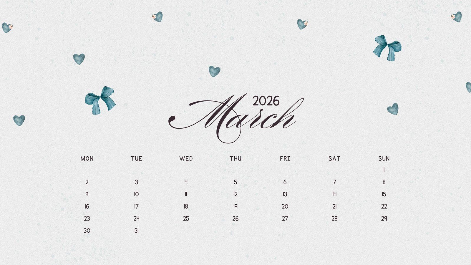 1600x900 and customizable march templates